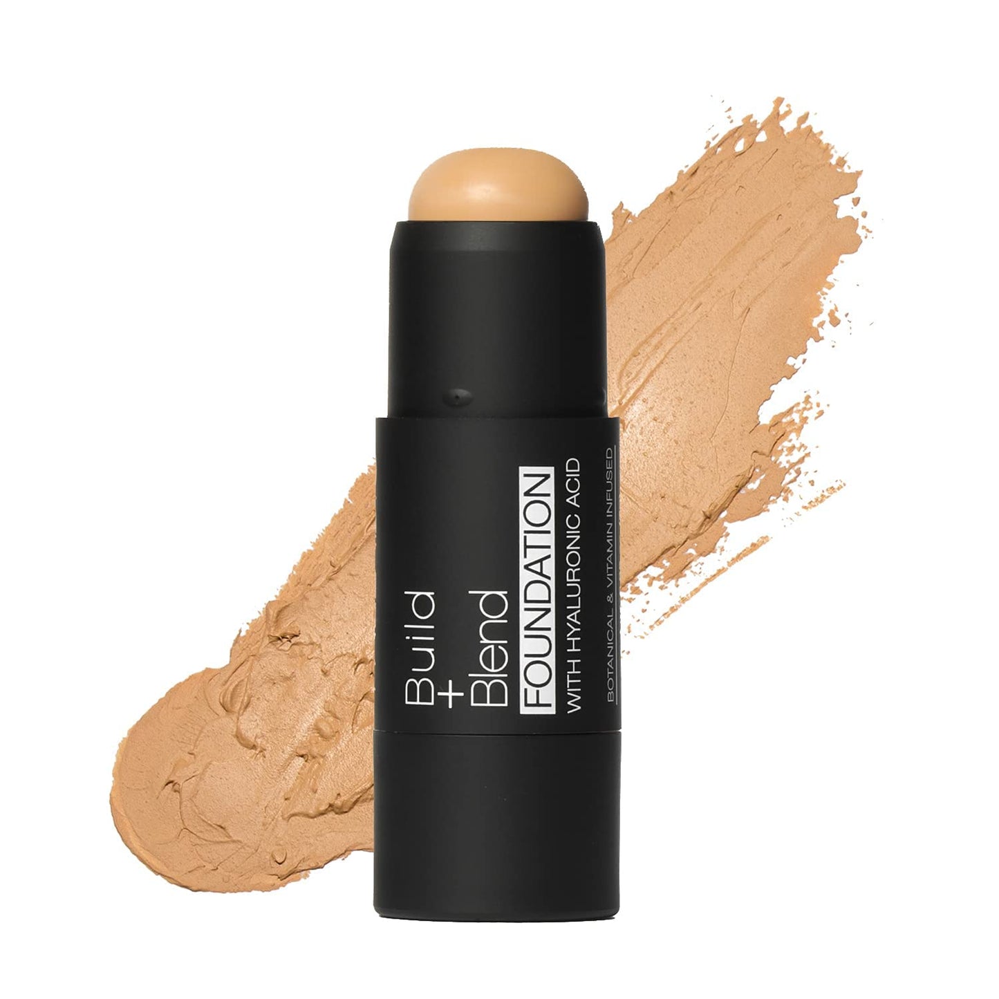 Palladio BUILD + BLEND Foundation Stick, Contour Stick for Face, Professional Makeup for Perfect Look, 0.25 Ounce (Golden Honey)
