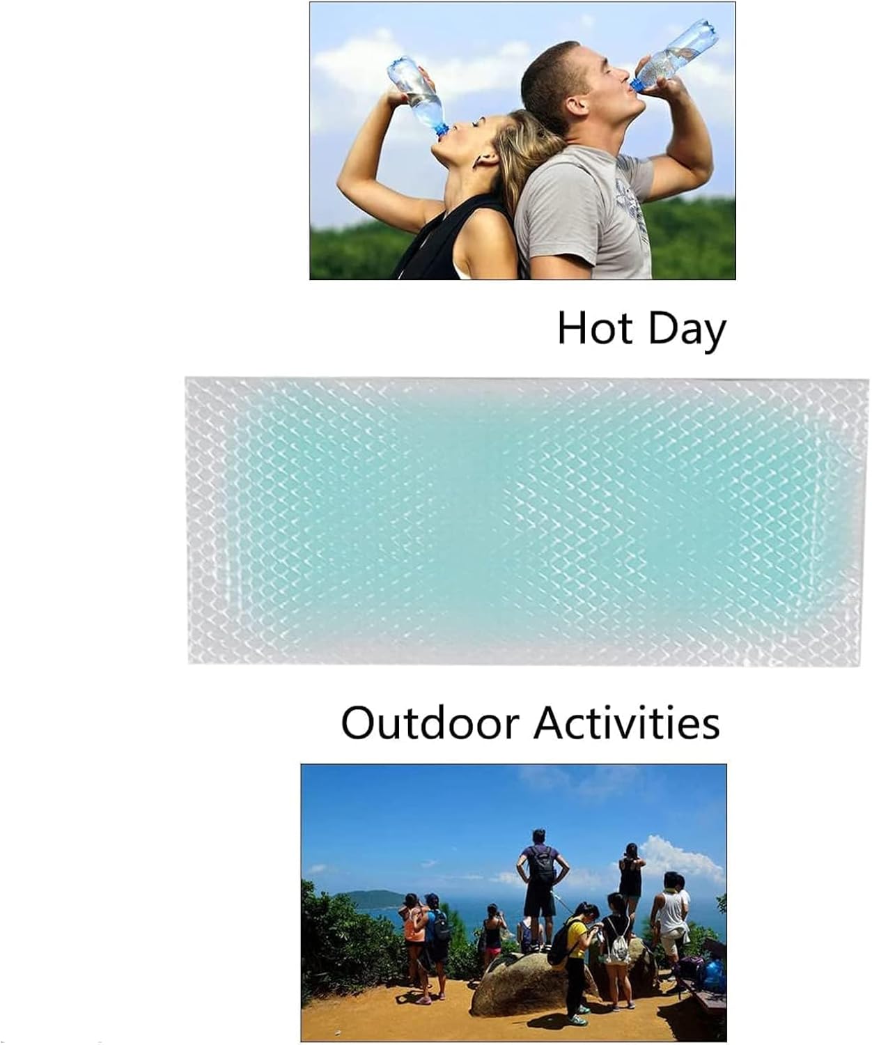 40 Sheets Cooling Gel Patches, Cooling Forehead Strips Cooling Gel Sheet, Cooling Gel Forehead Patches Kids, Cooling Gel Patches for Adults