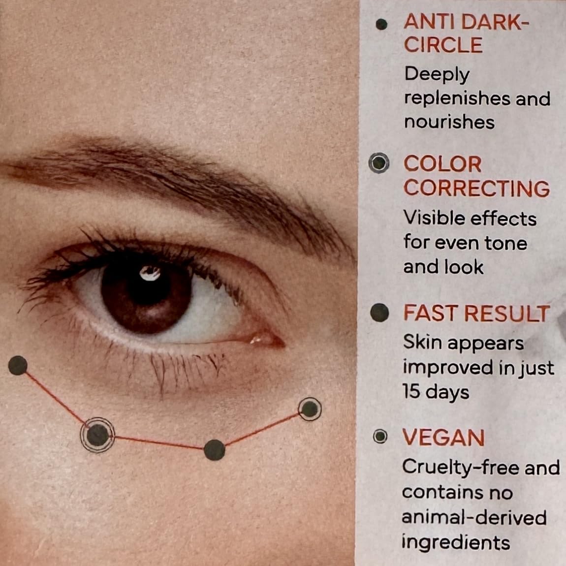 Delfanti-Milano • VITAMIN C EYE CREAM • Fast Result • Vegan • Made in Italy