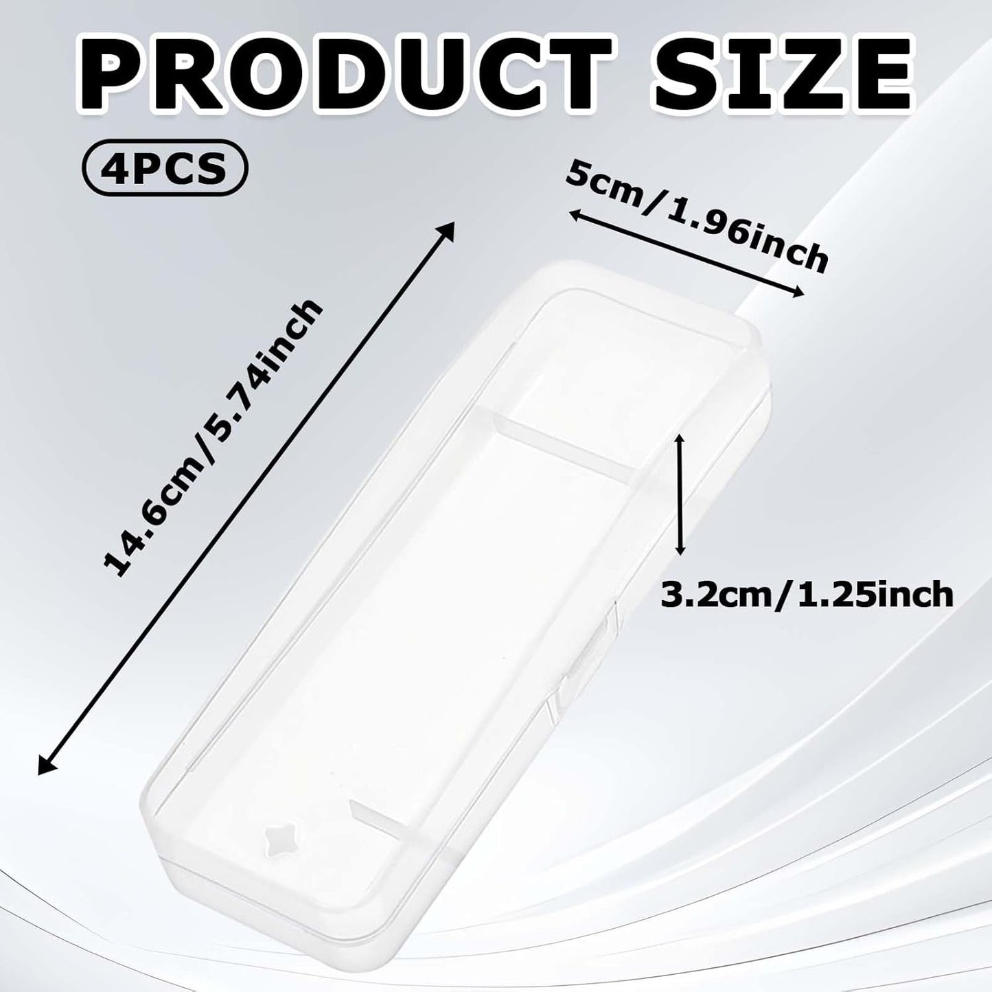 Manual Razor Travel Case - 3 Pack Transparent Shaver Storage Box, Portable Razor Holder & Protector Case, Universal Travel Men Manual Shaver Organizer for Men Razors And Blade Refills Kit