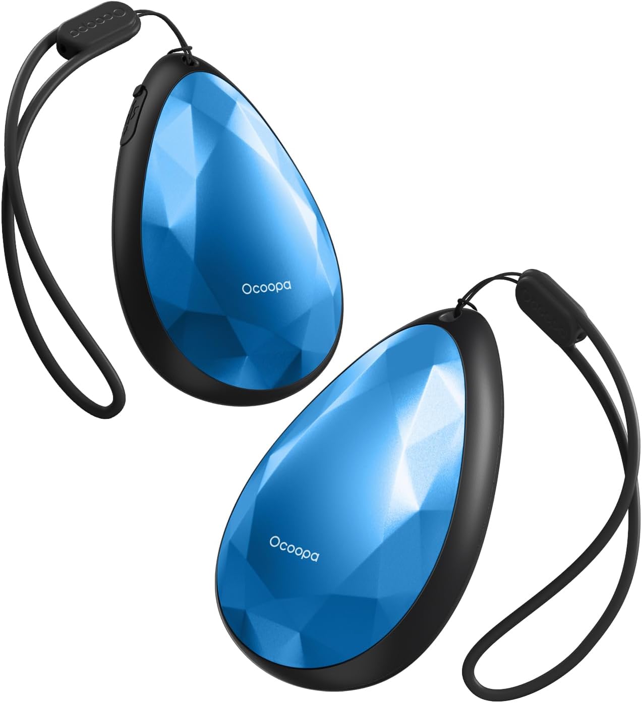 OCOOPA Women Rechargeable Hand Warmers 2 Pack, Portable, Stylish, Diamond-Shape Magnetic Electric Handwarmer, Reusable Pocket Heater, 2025 Tech Gifts for Christmas, Raynaud, Hiking, Camping, UT4 Rare