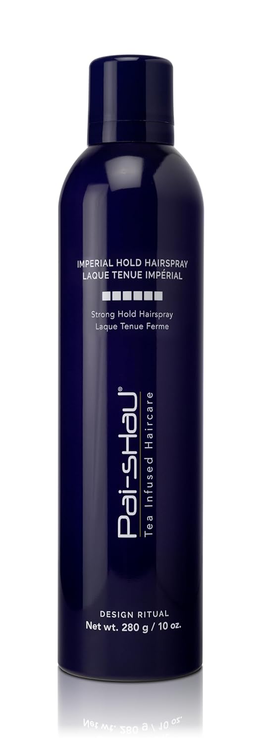 Pai-Shau Imperial Hold Hairspray - Strong Hold Hairspray For Women - Fast-Drying Extra Strong Hold 24-Hour Hairspray Providing Shine And Environmental Protection - 10 fl oz.