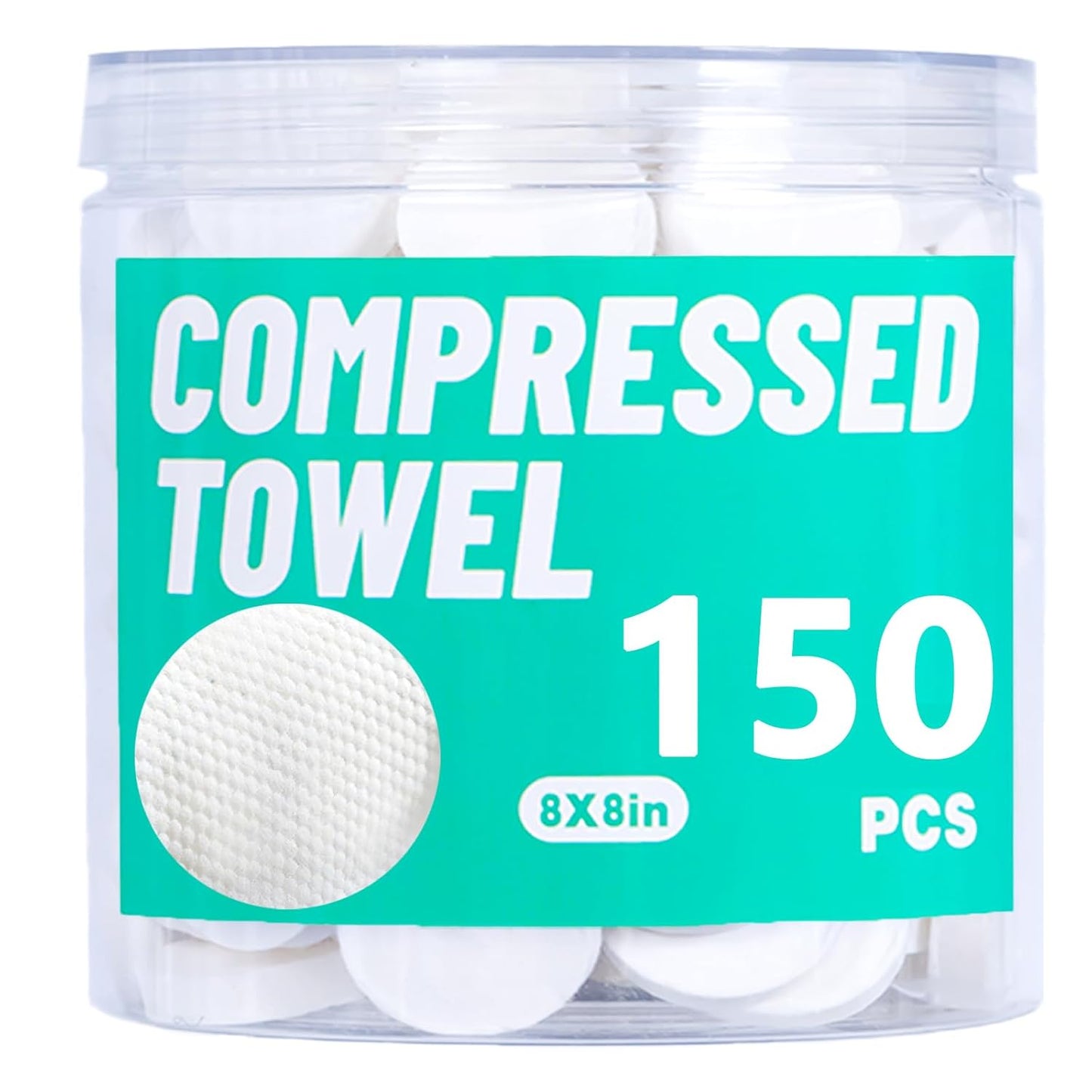 Disposable Face Towel, Compressed Towels, Coin Towel for Travel Camping Hiking