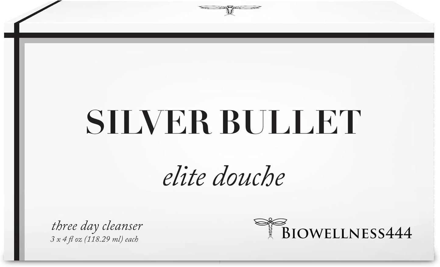 Silver Bullet Elite Vaginal Douche with Colloidal Silver & Tea Tree Oil - 3 Day Cleanse, Gentle & Effective Hygiene Solution