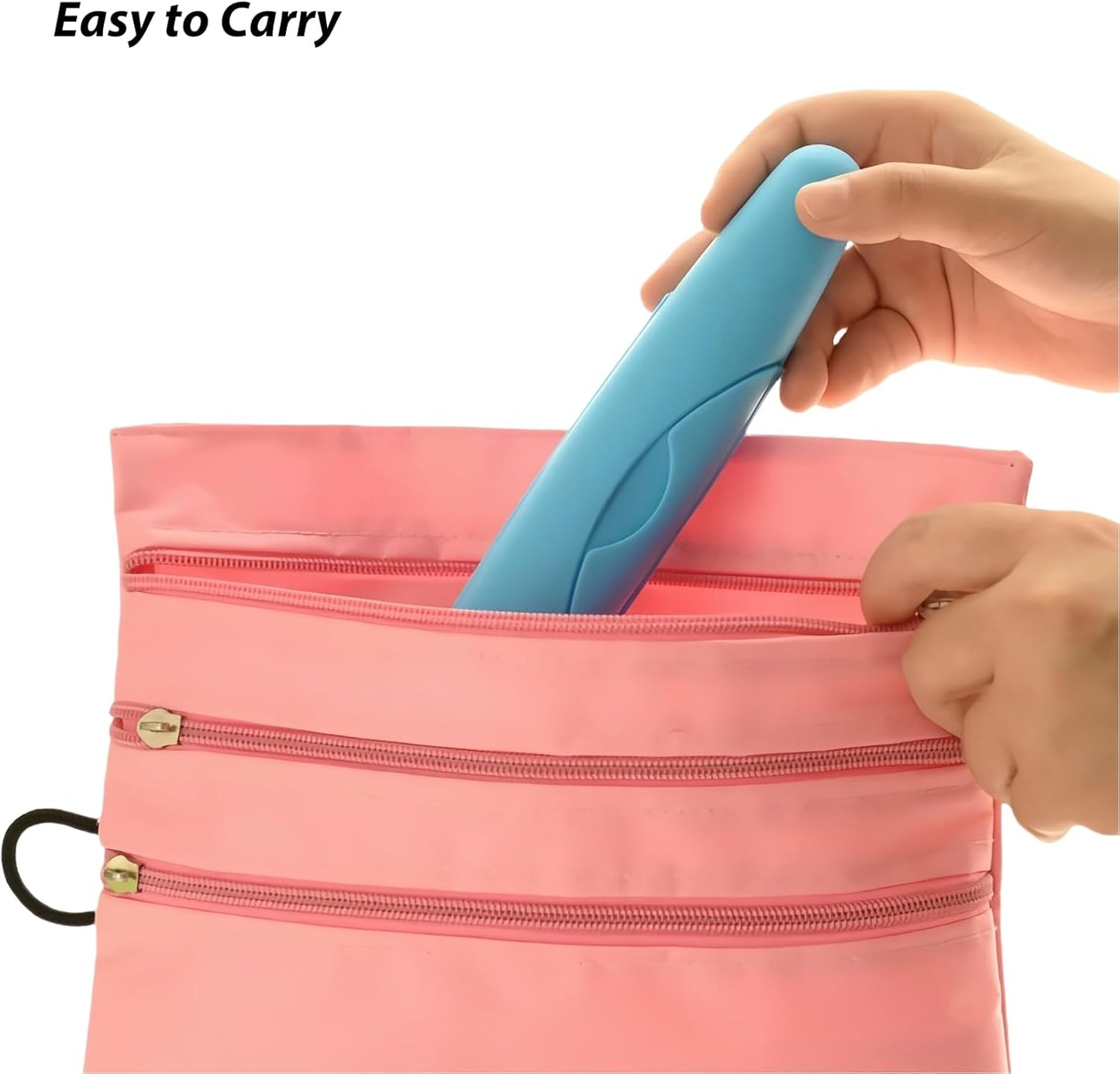 4 Pack Travel Toothbrush Case, Portable Toothbrush Travel Case with Large Toiletry Bag for Business Trip, Camping, Home