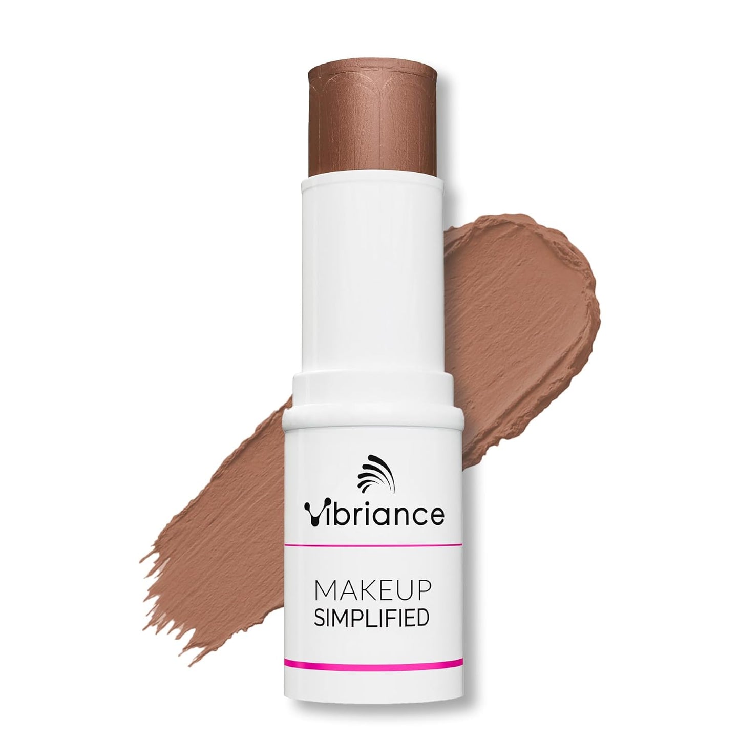 Vibriance Complexion Sticks - Foundation for Mature Skin - Sheer, Buildable Coverage Face Makeup Foundation for Older Women - 3-in-1 Base, Contour, Concealer - Dark