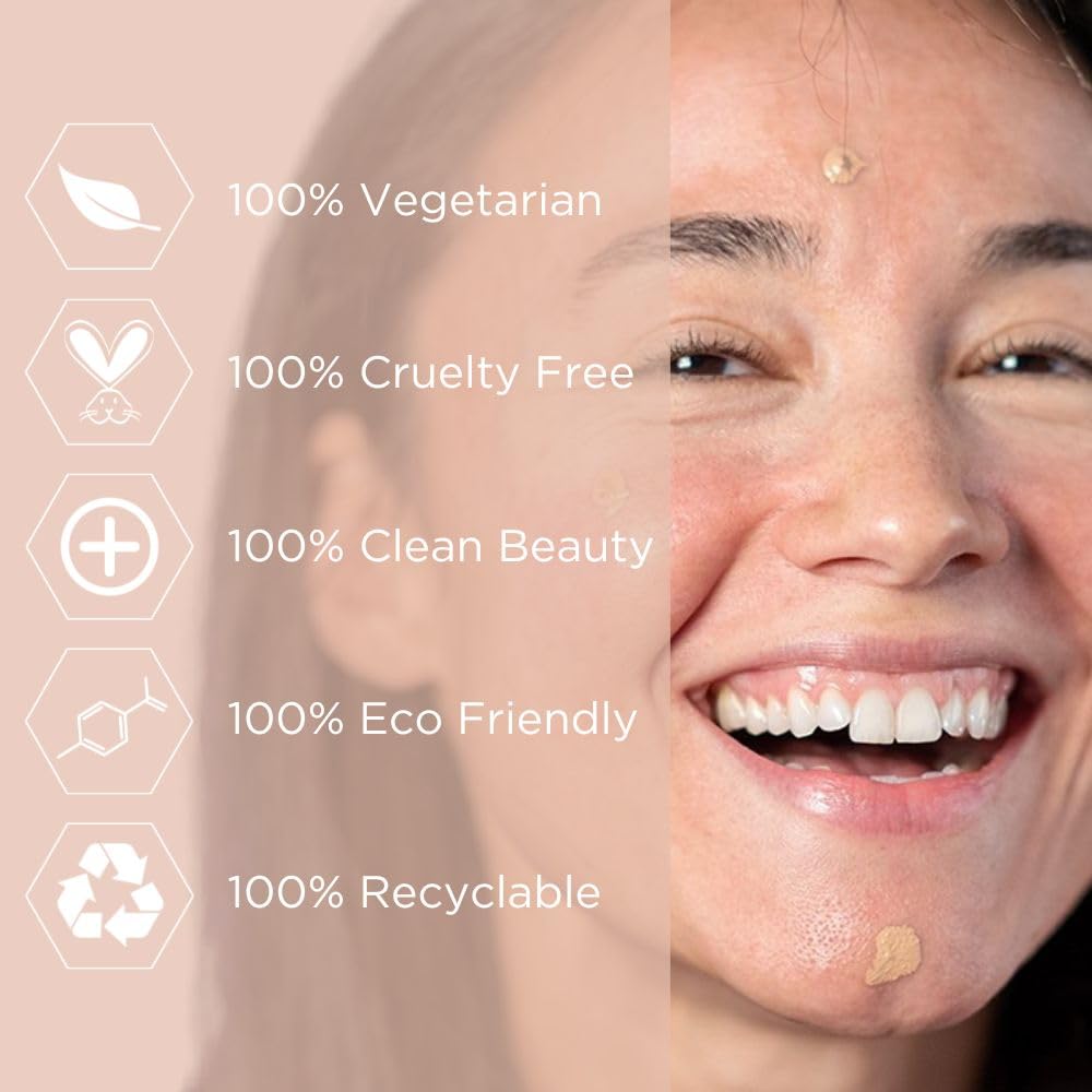 Hey Honey Trick and Treat CC² Cream SPF 46 | Active Moisturizing Color Correcting Cream with Honey & Propolis | Best Cover For Rosacea, Skin Redness & Mature Skin | Cruelty-Free | 1 oz (Light Tone)