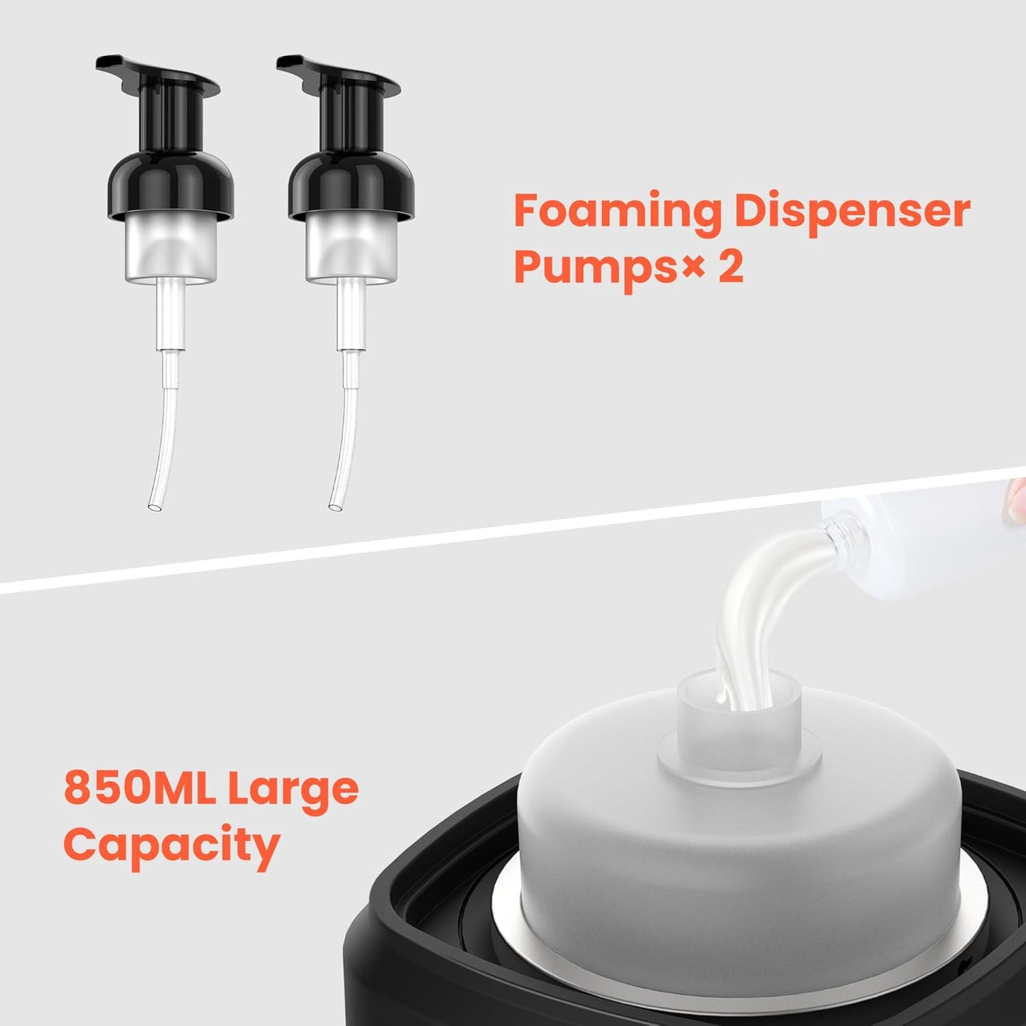 TASALON New Upgrade Professional Hot Lather Machine for Shaving - 850ml Large Capacity Shaving Heater Foam Maker with Digital Temperature Display and 2 pumps, Home Use, Salon, and Barber Shops