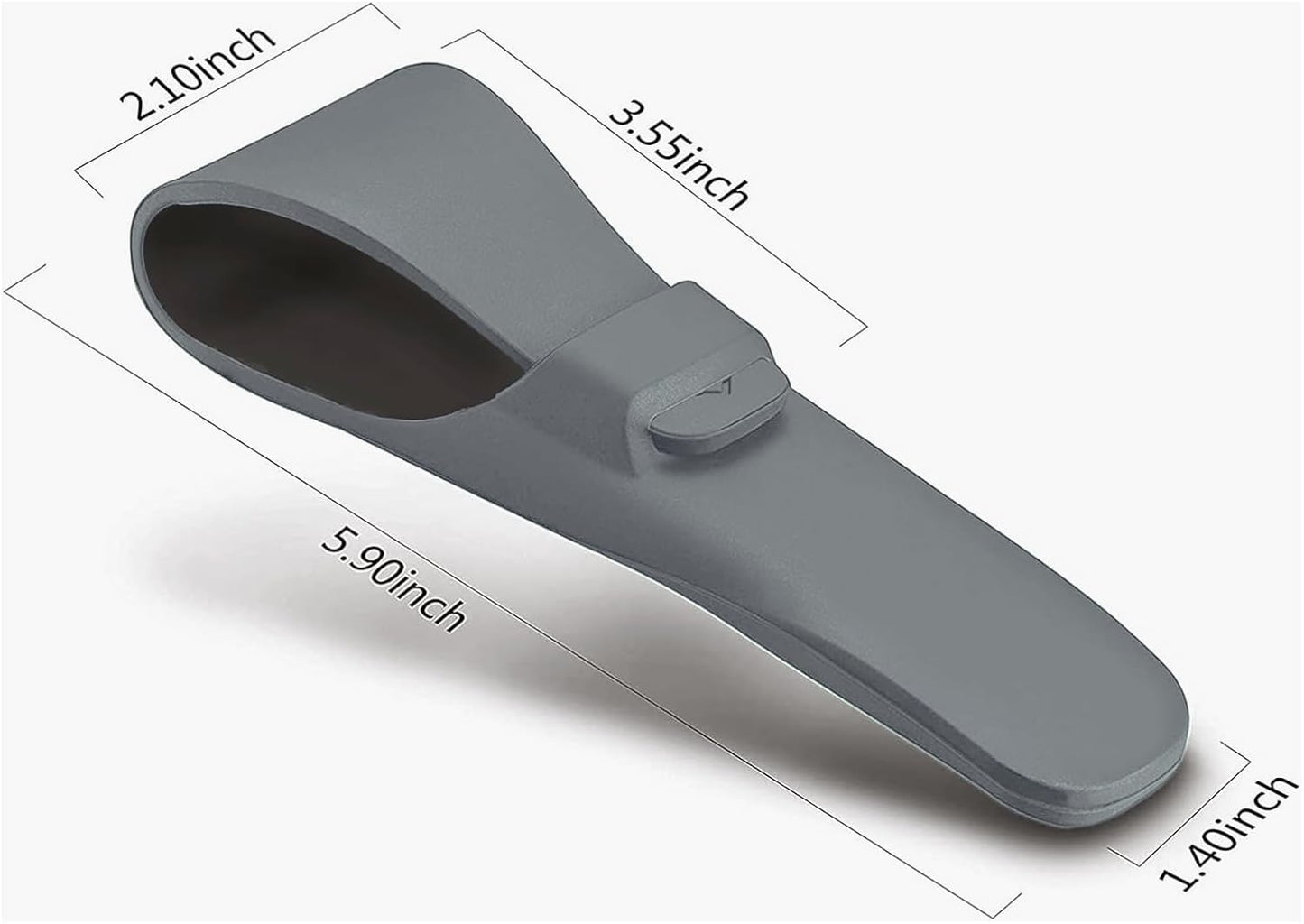 LinMei Silicone Razor Travel Case, Blue+Black, Compatible with Gillette, Parker, Merkur Razor (Gray 2pcs) (Gray 2pcs)