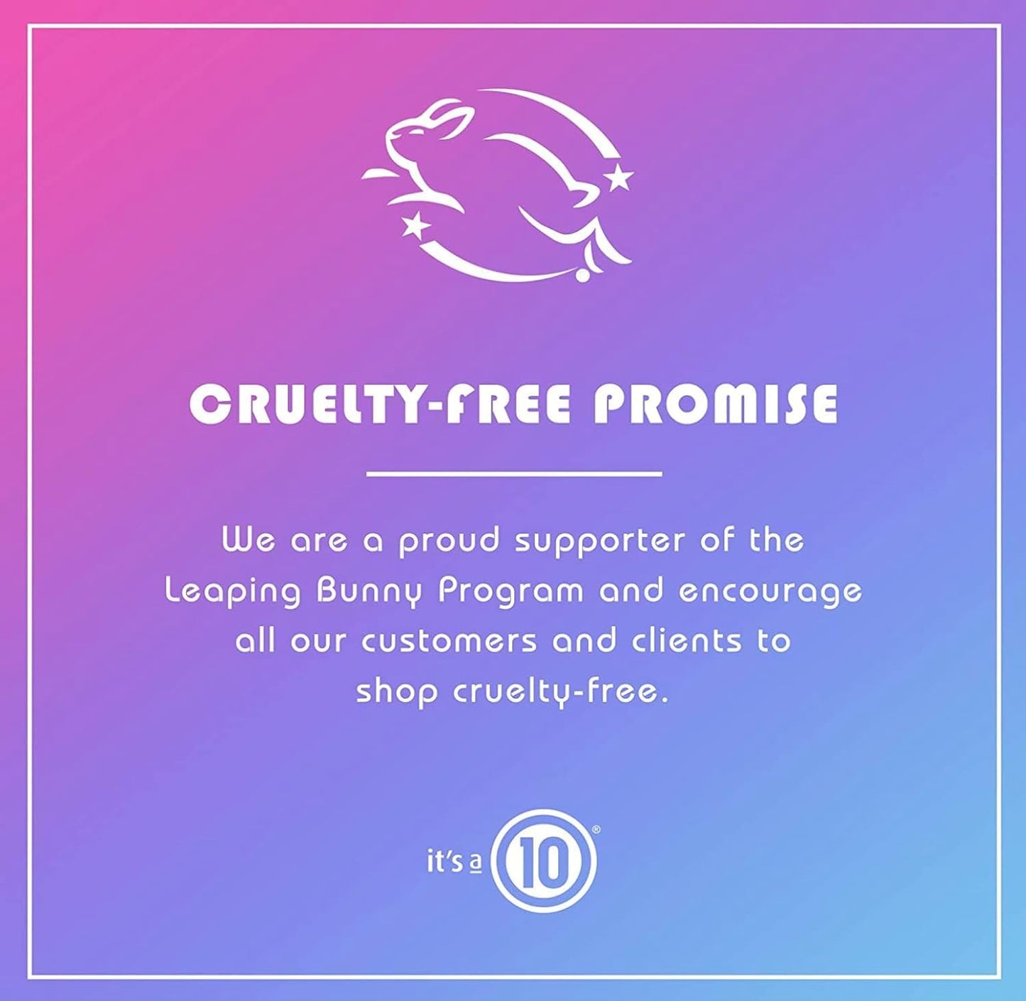 It's a 10 Haircare Miracle Leave-In Product, 4 fl. oz.