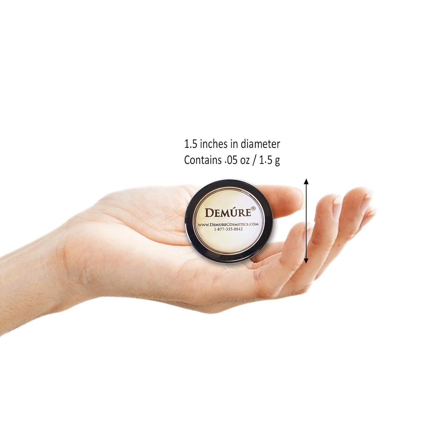 Demure Mineral Make Up (Brown Liner) Eye Shadow, Matte Eyeshadow, Loose Powder, Eye Makeup, Professional Makeup