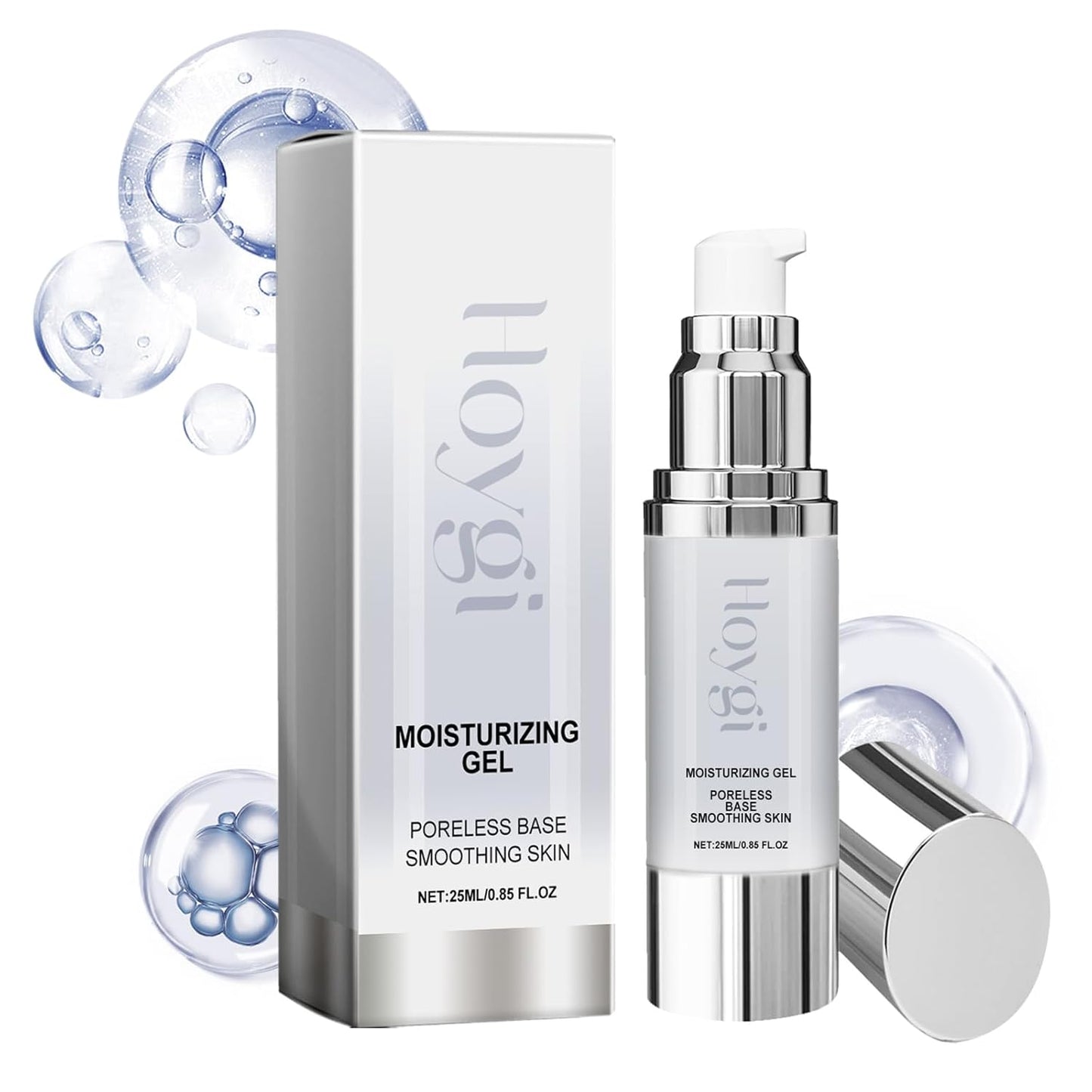 Makeup Moisturizing Gel, Poreless Base Smoothing Primer, Natural and Lightweight, 0.85 Fl Oz