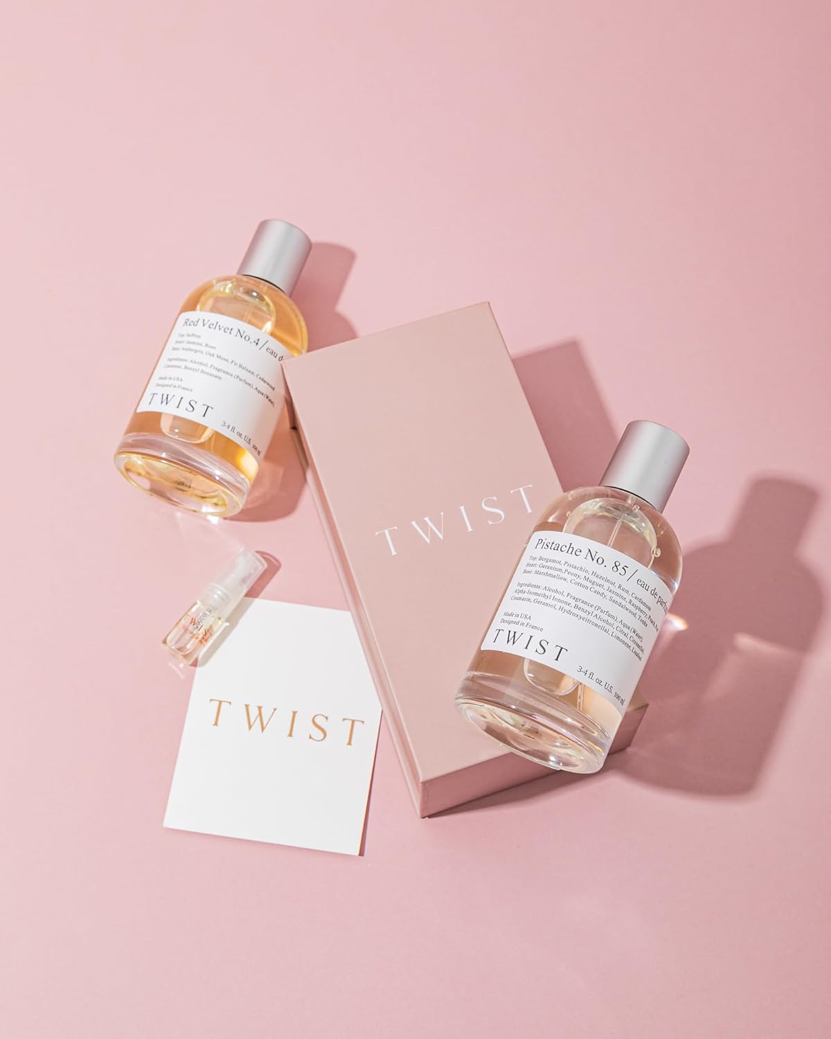 Twist Glow No. 99 - Inspired by Chlo.e EDP, Long-Lasting Perfume for Women, Rose & Peony, Vegan, Clean Ingredients, Fragrance – Spray 100 ml | 3.4 fl. oz.