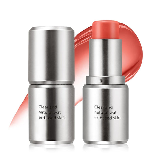 Boobeen Highlighter Makeup Stick, Cream Highlighter & Blush Stick, Face Contouring Illuminator, Natural Translucent Light Moisturizer Dewy Finish