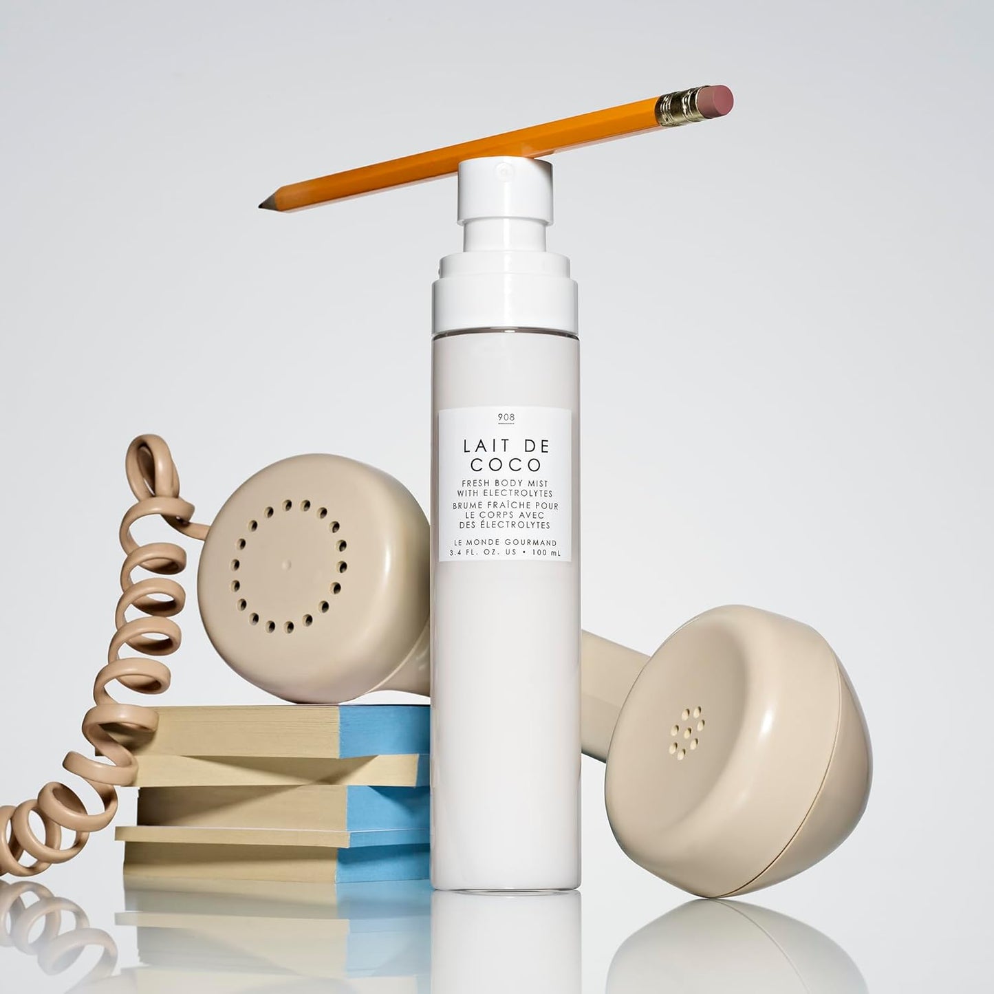 Le Monde Gourmand Lait de Coco Fresh Mist - 3.4 fl oz (100 ml) - Coconut, Bergamot, Warm Notes