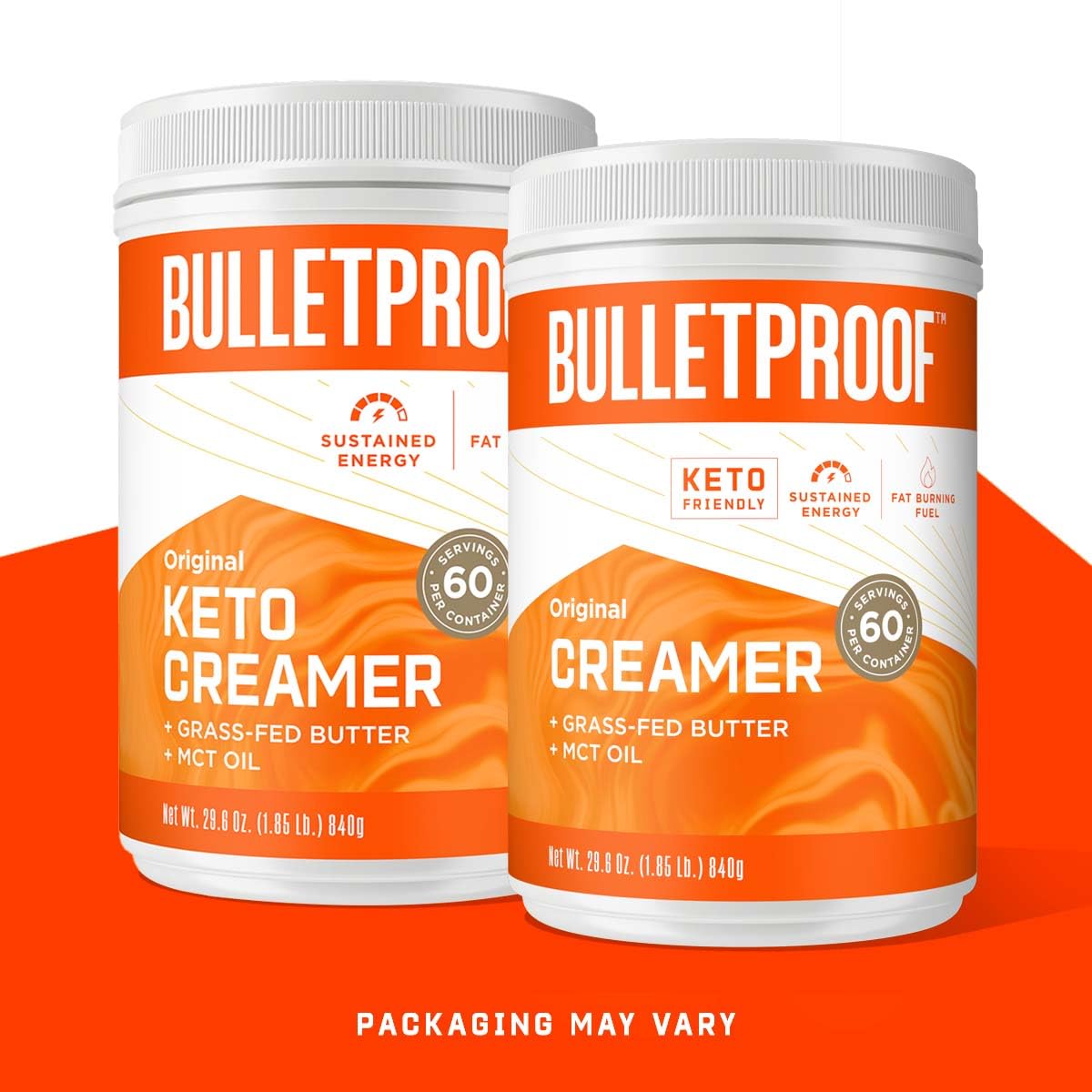 Bulletproof Original Creamer, 29.6 Ounces, Keto Coffee Creamer with MCT Oil and Grass-Fed Butter, Value Offering