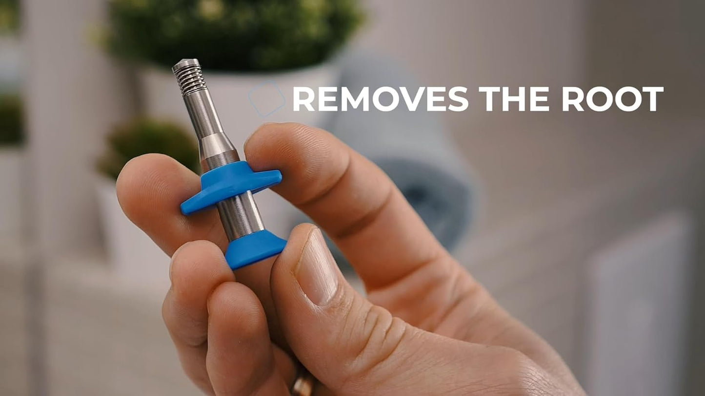 EQUADOSE Tweezy Nose & Ear Hair Remover for Men & Women, Precision Grooming Tool for Pain-Free Hair Removal, Alternative to Trimmers and Waxing Kits, Formerly Pluck, Easy and Effective Solution