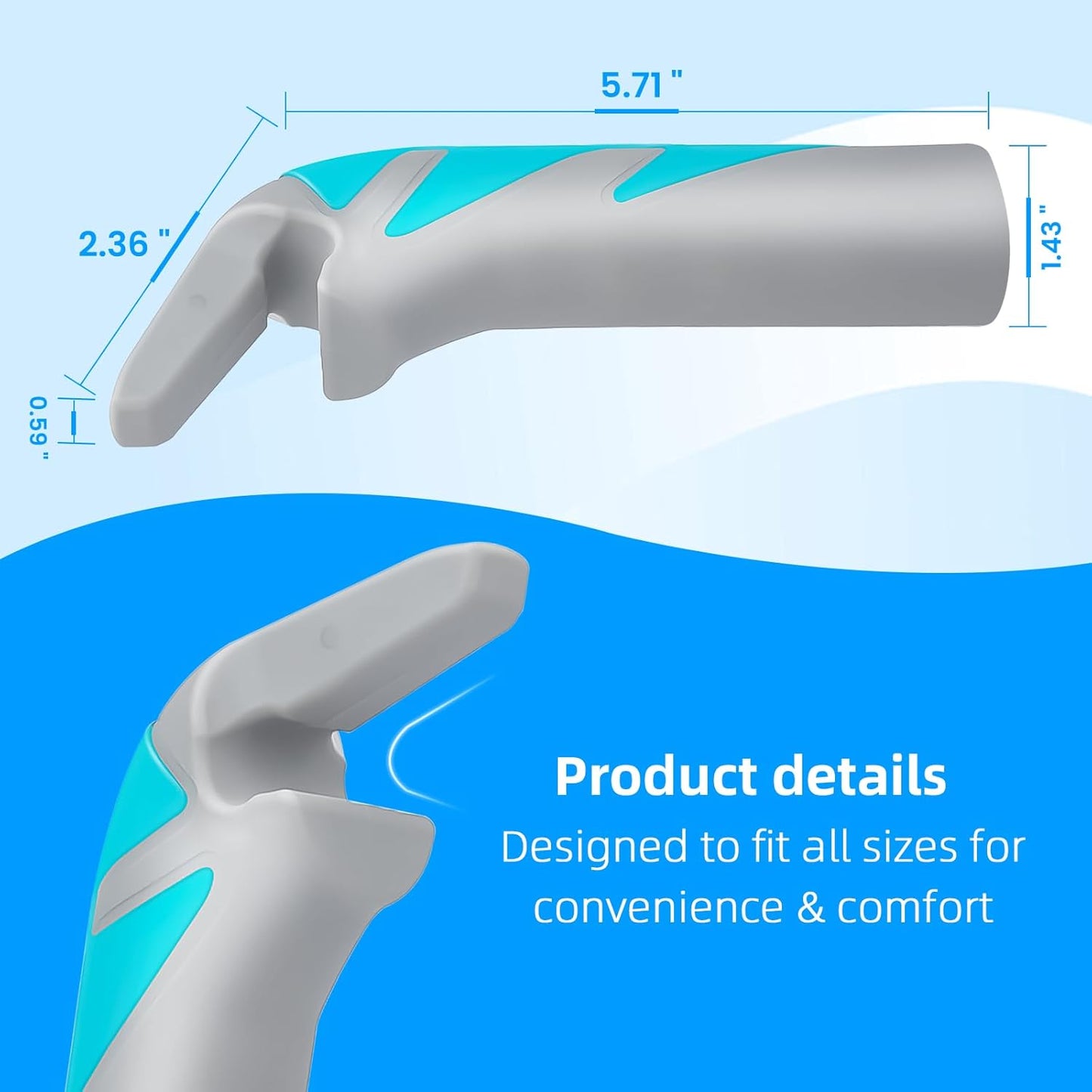 Car Handle Assist for Elderly Car Door Handle: Car Grab Handles - Standing Mobility Safety Tip to Help Get Out - Car Support Handle Portable Bar for Elderly & Seniors & Handicap - 2Pack