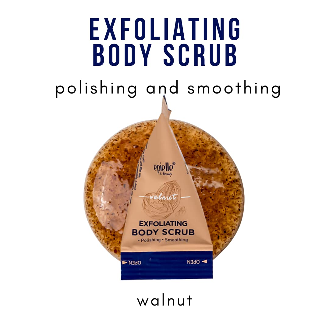 Epielle Pamper Yourself Head to Toe Care Kit, 6 Home Spa Essentials, Exfoliating, Grooming & Relaxing for Radiant Skin, At-Home Spa Kit, Self Care Gifts for Women, Korean Skin Care Set