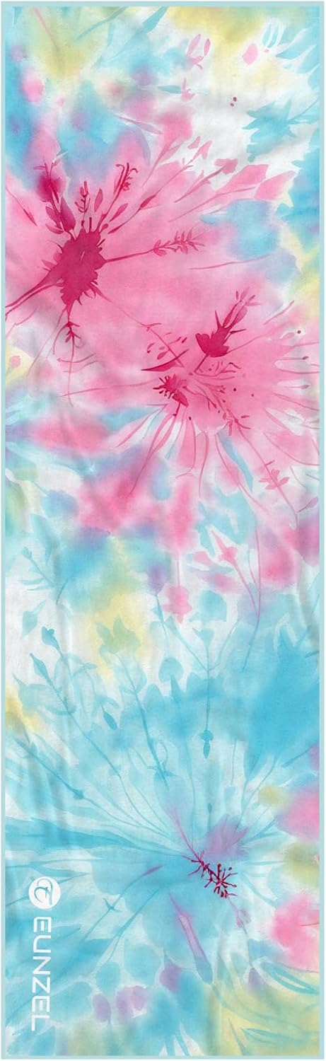 Cooling Towel, Ice Towel for Neck, Soft Microfiber Chilly Towel Stay Cool for Sports, Yoga, Running, Gym, Workout, Biking, Camping & Outdoor Activities 40"x12"