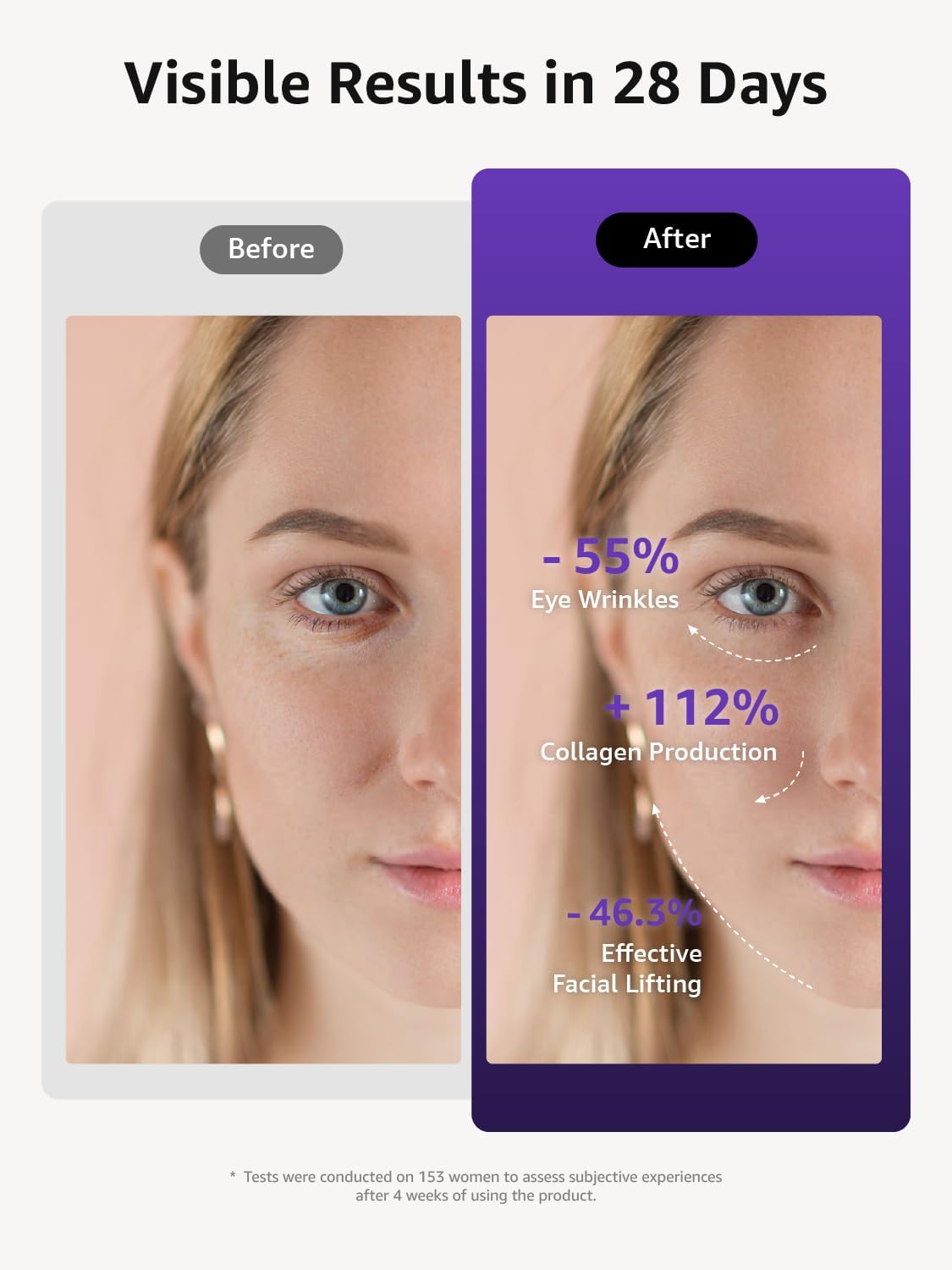 Skin Tightening Face Machine, Facial Massager Light Therapy for Face, 3 in 1 Microcurrent Facial Device Home Use Anti-Aging Device, 5 Level for Facial Firming, Wrinkle, Lifting, Toning, Glow Boost