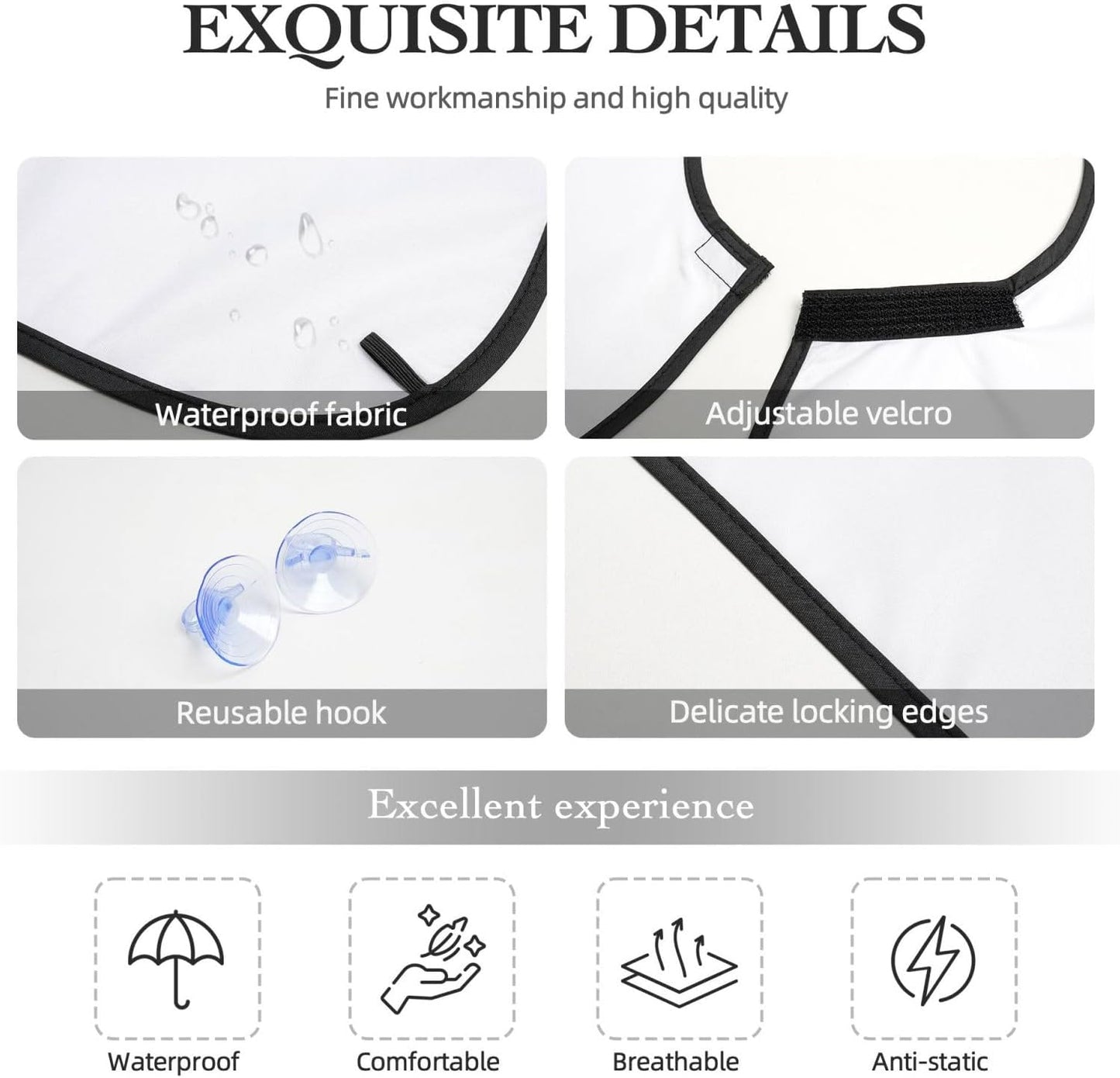 Beard Trimming Hair Catcher, Geometric Ethnic Tribal Navajo Aztec Shave Bib, Non-Stick Bib Apron Waterproof, Shaving Tool for Men for Husband Father’s Day