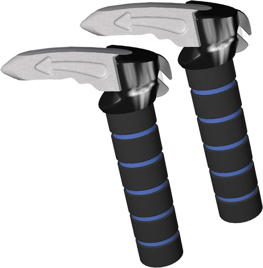 EVEME 2 Pack Car Door Handle for Elderly Car Handle Assist Support Multifunction Door Latch for Seniors and Handicapped