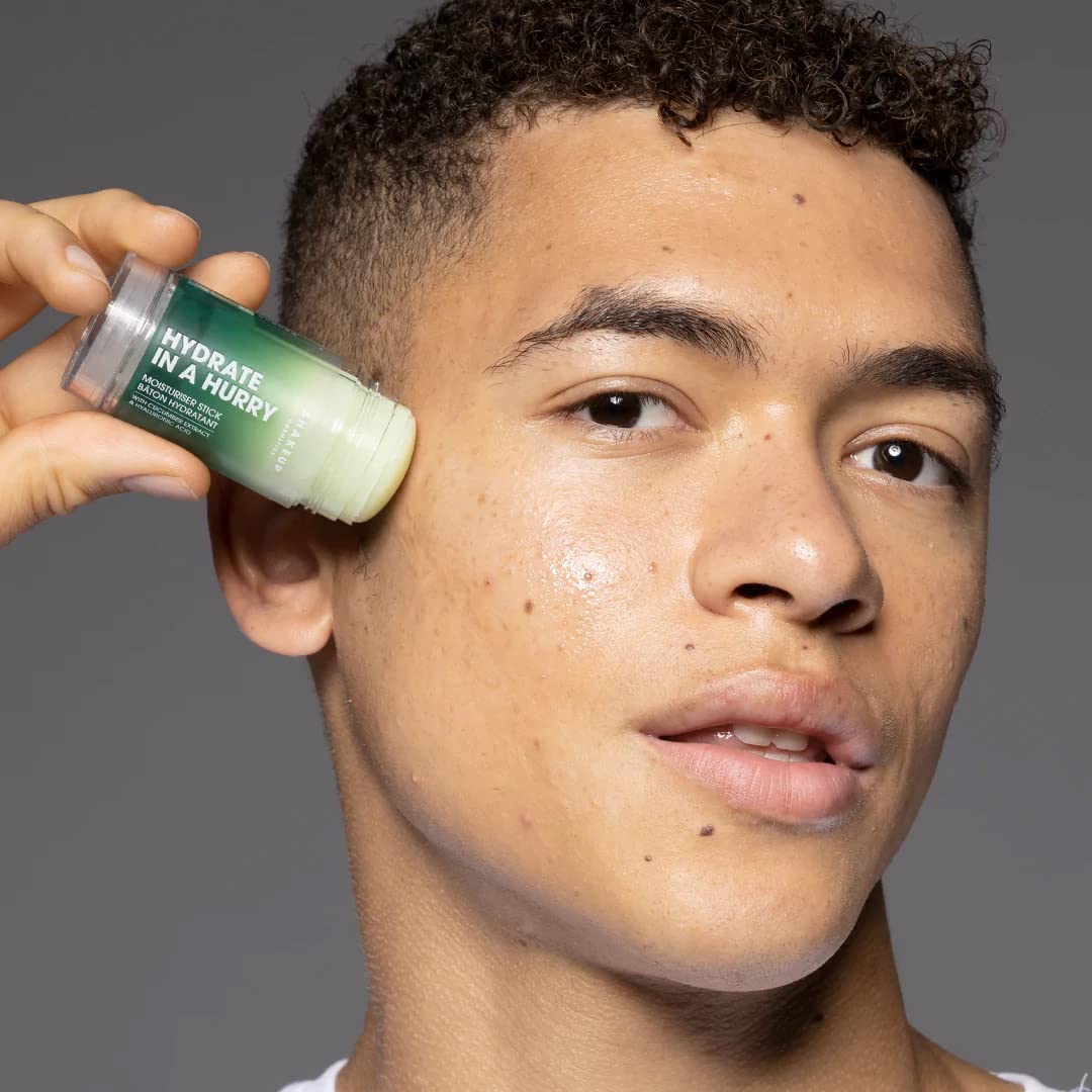 Shakeup - Skin Stix Duo, Mens Skincare Gift Set, Moisturiser Stick + Charcoal Mask Stick, Hydrates and Nourishes Skin, 2 x 35gr