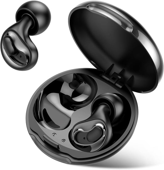 Adjustable Ear Plugs for Sleeping – 2-Level Noise Cancelling (17–35dB), Reusable Silicone Earplugs for Sleeping, Snoring, Travel, Office, and Side Sleepers with 6 Pairs of Tips & Magnetic Carry Case