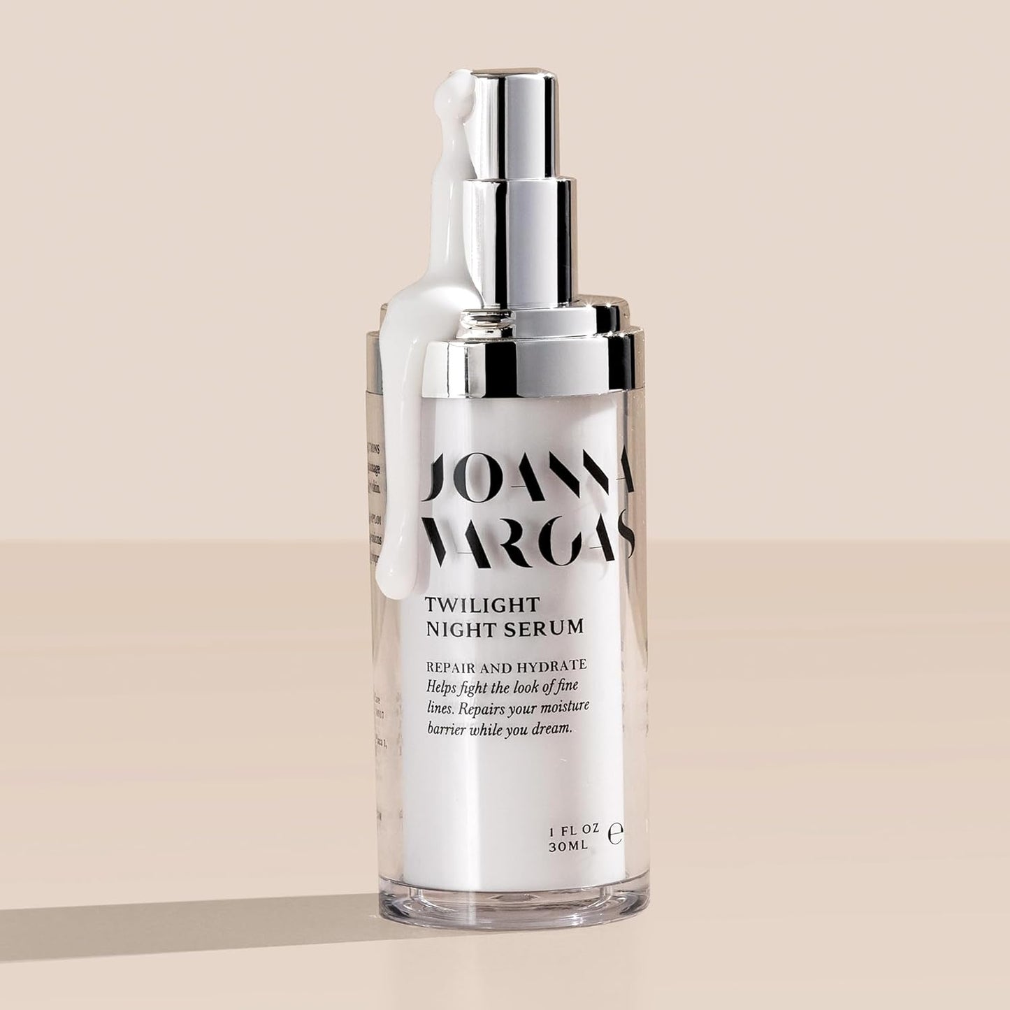 Joanna Vargas Face Serums for Anti Aging with Epidermal Growth Factors for Skin Restoration & Reconditioning - Revitalizing Night Face Serum for Women to Reduce Fine Lines