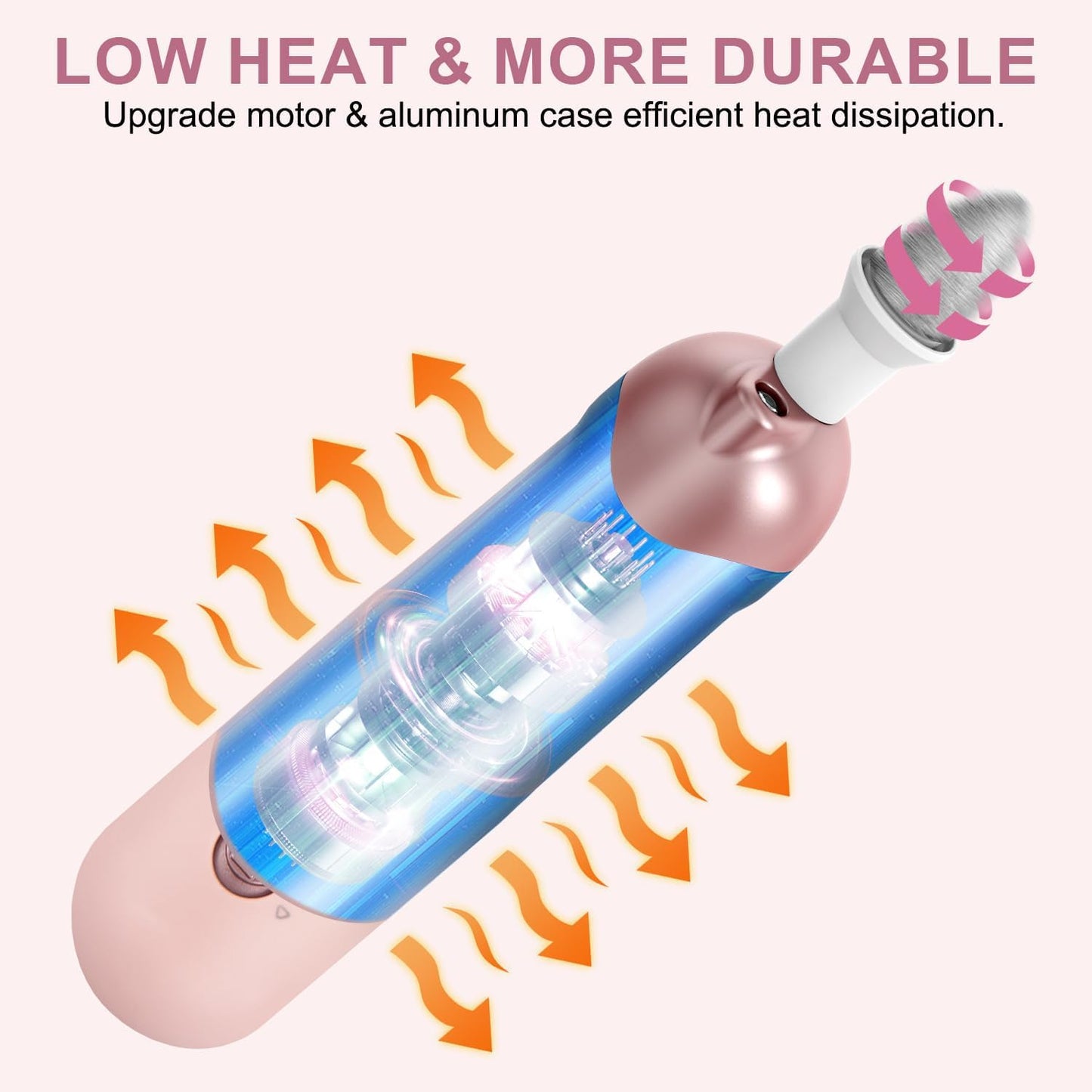 4 Pack 9-in-1 Nail Grinder Kit Salon-Quality Nails with 100 Bits, Cordless Nail File, 5 Adjustable Speeds,Pink