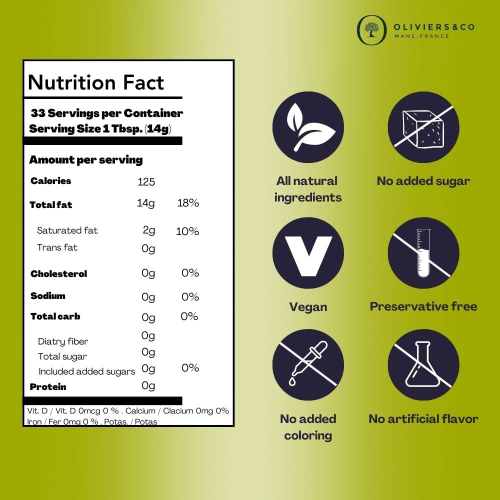 La Classique Extra Virgin Olive Oil by Oliviers&Co – Cold-Pressed Spanish EVOO | 100% Picual Olives | High in Polyphenols | Balanced, Smooth Flavor | All-Purpose Cooking Oil | 750 ml Tin