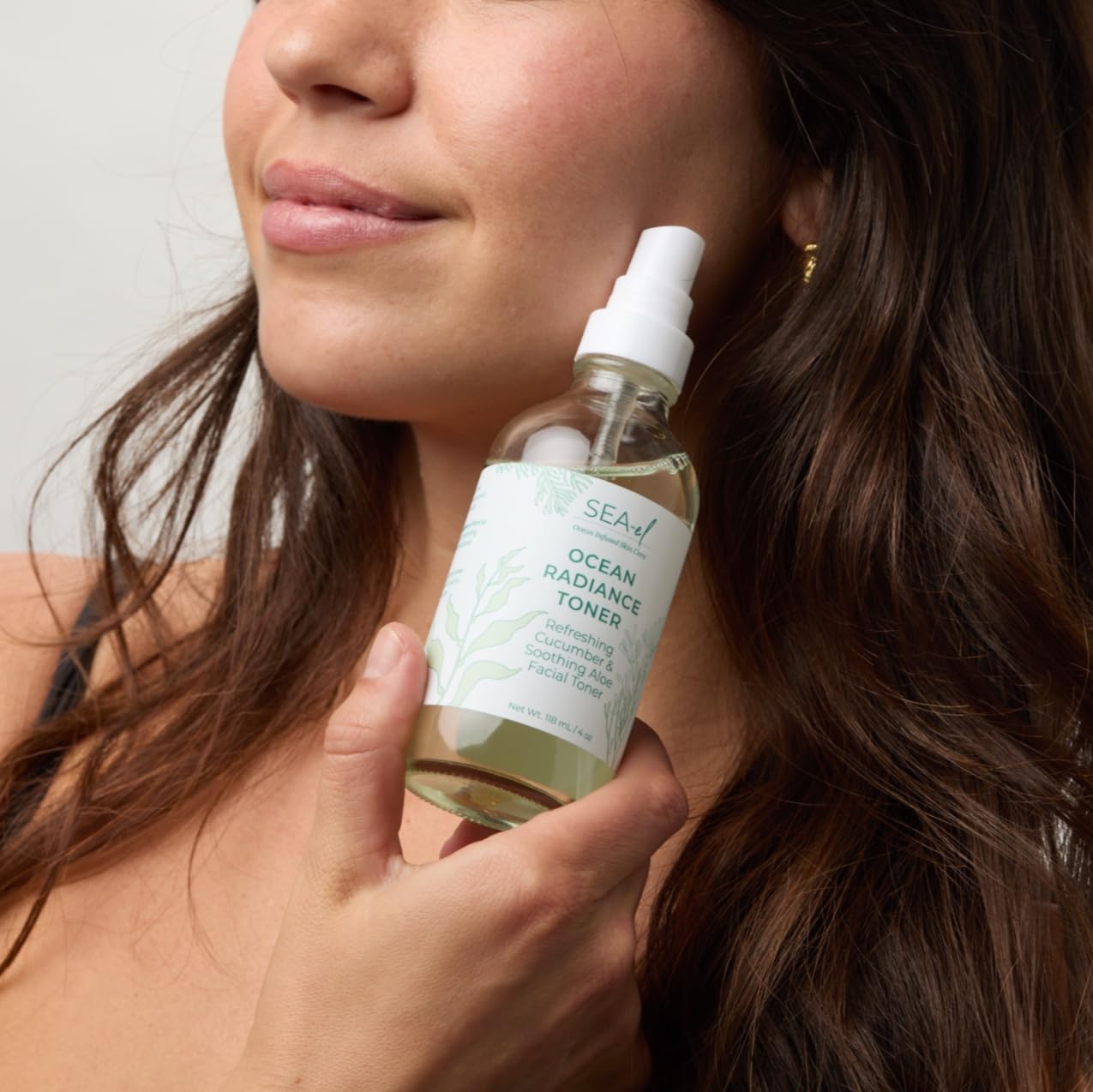 Ocean Radiance Toner Refreshing Cucumber & Soothing Aloe Facial Toner 4oz