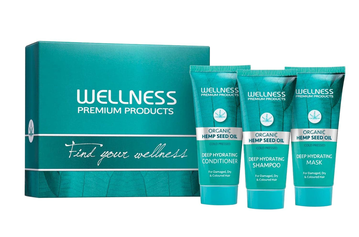 Wellness Premium Products Hydration Collection Top 3 Travel Set