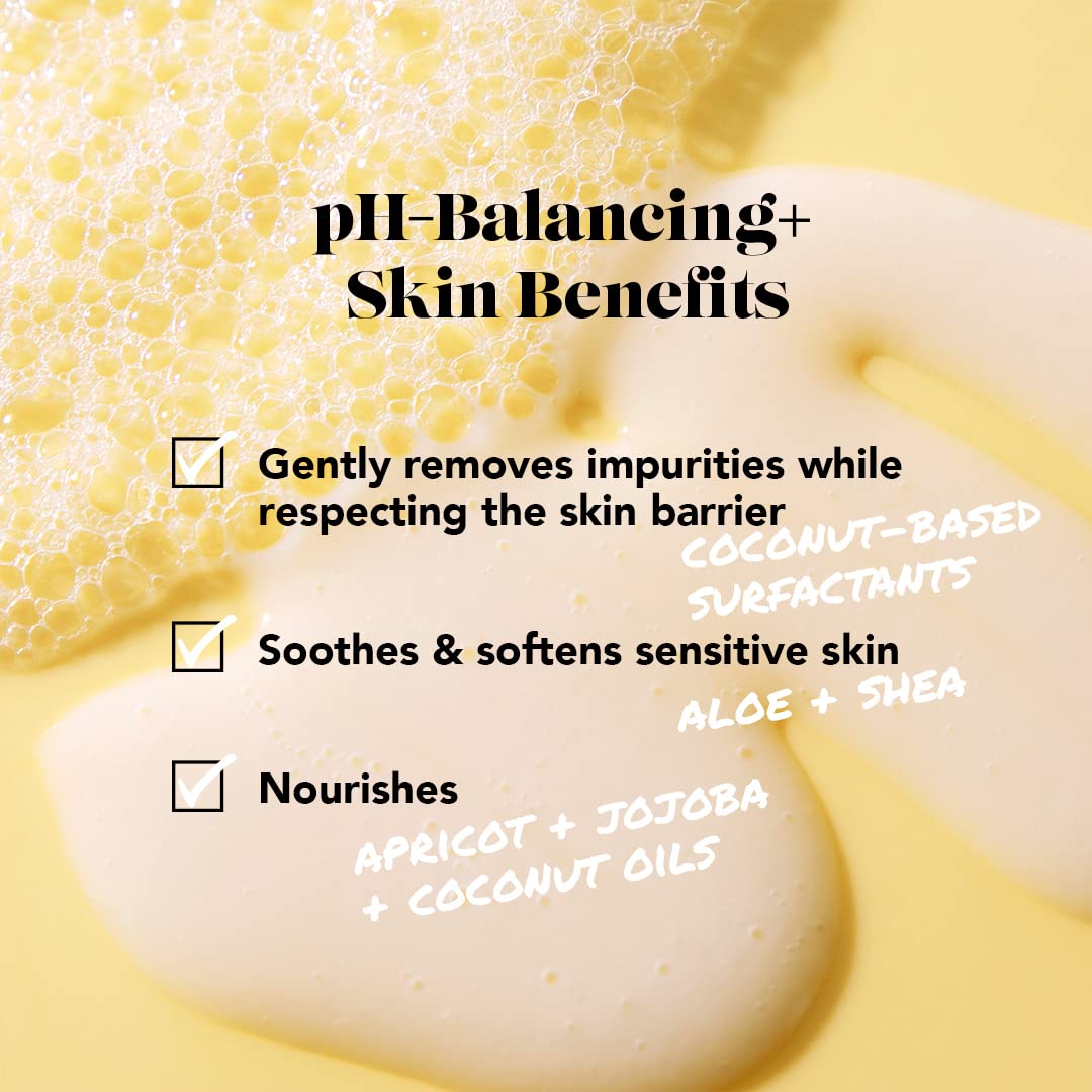 SweetSpot Labs Feminine Wash, Gentle Vanilla Blossom Scent, with Shea Butter and Aloe Vera, Sulfate Free, pH Balanced Womens Body Wash, 8 oz