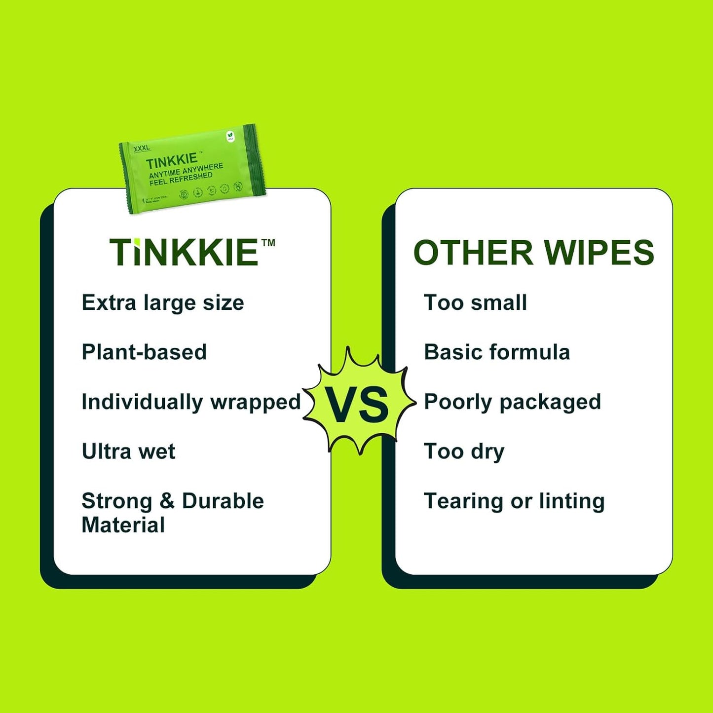 5X Larger Extra Large Body Wipes for Bathing No Rinse 36 Pack, Cooling Travel Pack for Outdoors Sports, Portable Disposable Body Cleansing Towelettes, Great for Gym, Camping