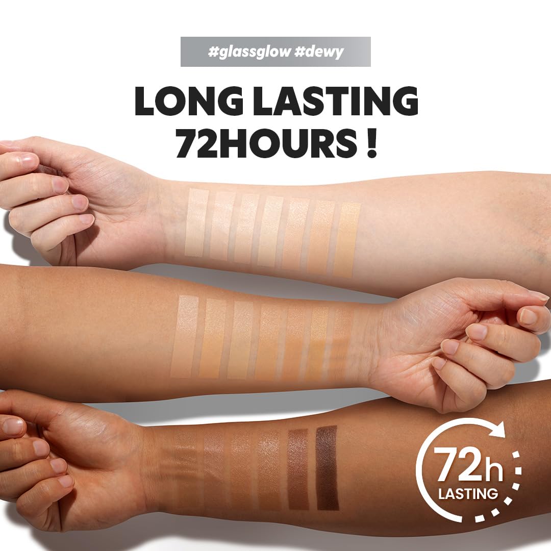 [*Mini Size*] TIRTIR Aura Glow Silver Cushion | Korean Cushion Foundation, (#25N Mocha, 0.15 Fl Oz)