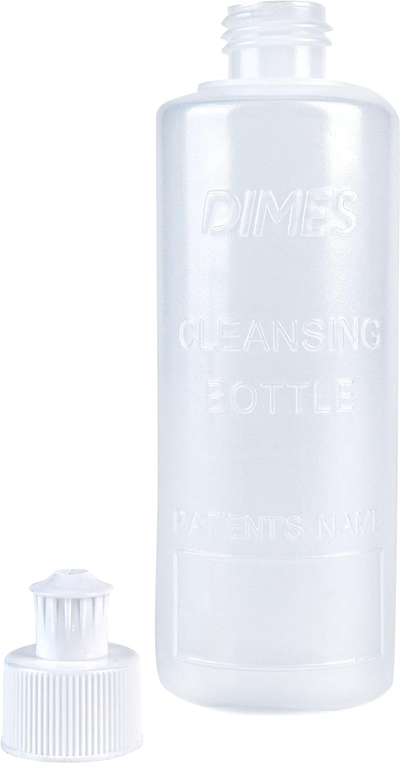 DIMES Peri Bottle for Postpartum Care [3-Pack] – 8 oz Perineal Squirt Bottle – Postpartum Essentials for New Moms – Easy to use Portable Bidet for women