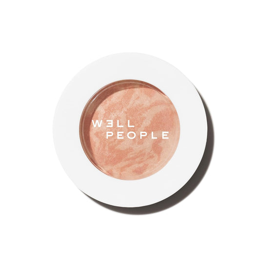 Well People Superpowder Blush Powder, Hydrating Powder Blush For Adding A Pop Of Cheek Color, Vegan & Cruelty-free, Sweet Persimmon