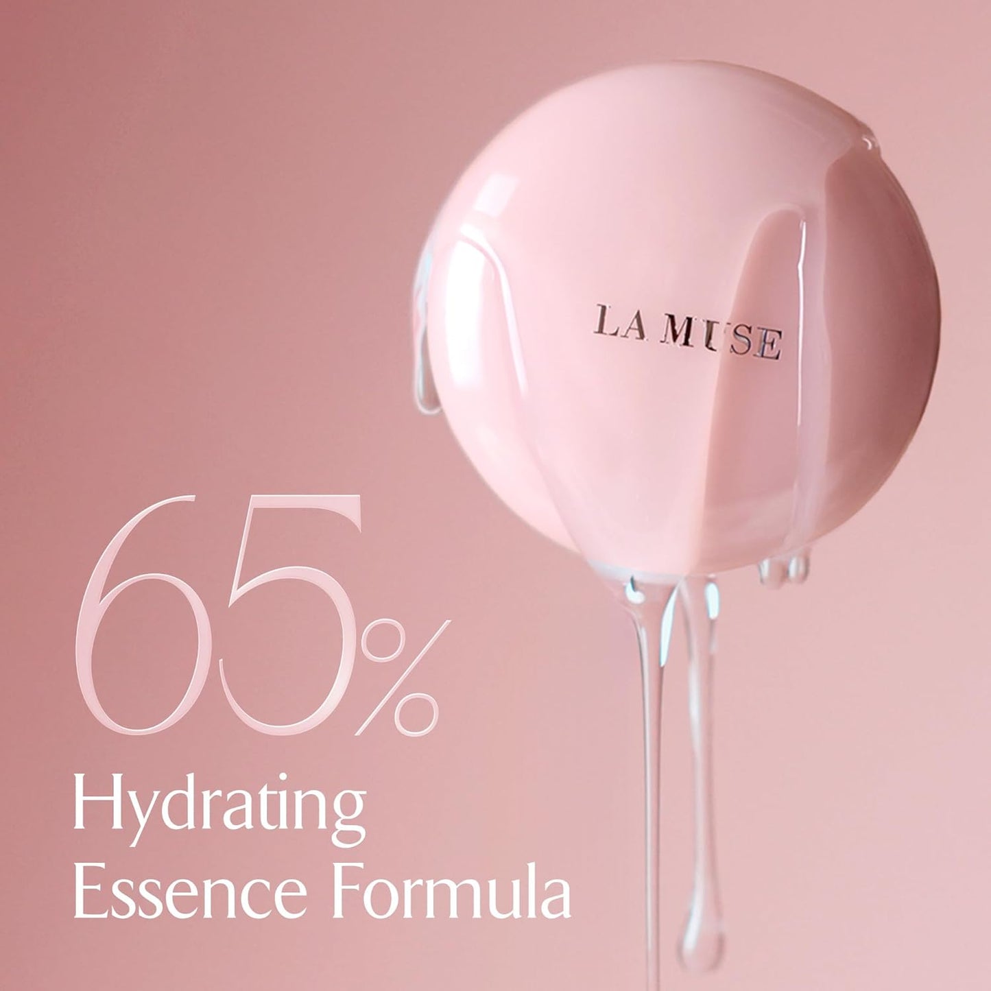 LA MUSE Korean Glow Cushion Foundation(Refill) with PDRN | Shade No.22 Neutral Beige for Medium Skin | 65% Hyaluronic Acid Hydration | Natural Radiant, Lightweight Coverage | Light to Medium Finish