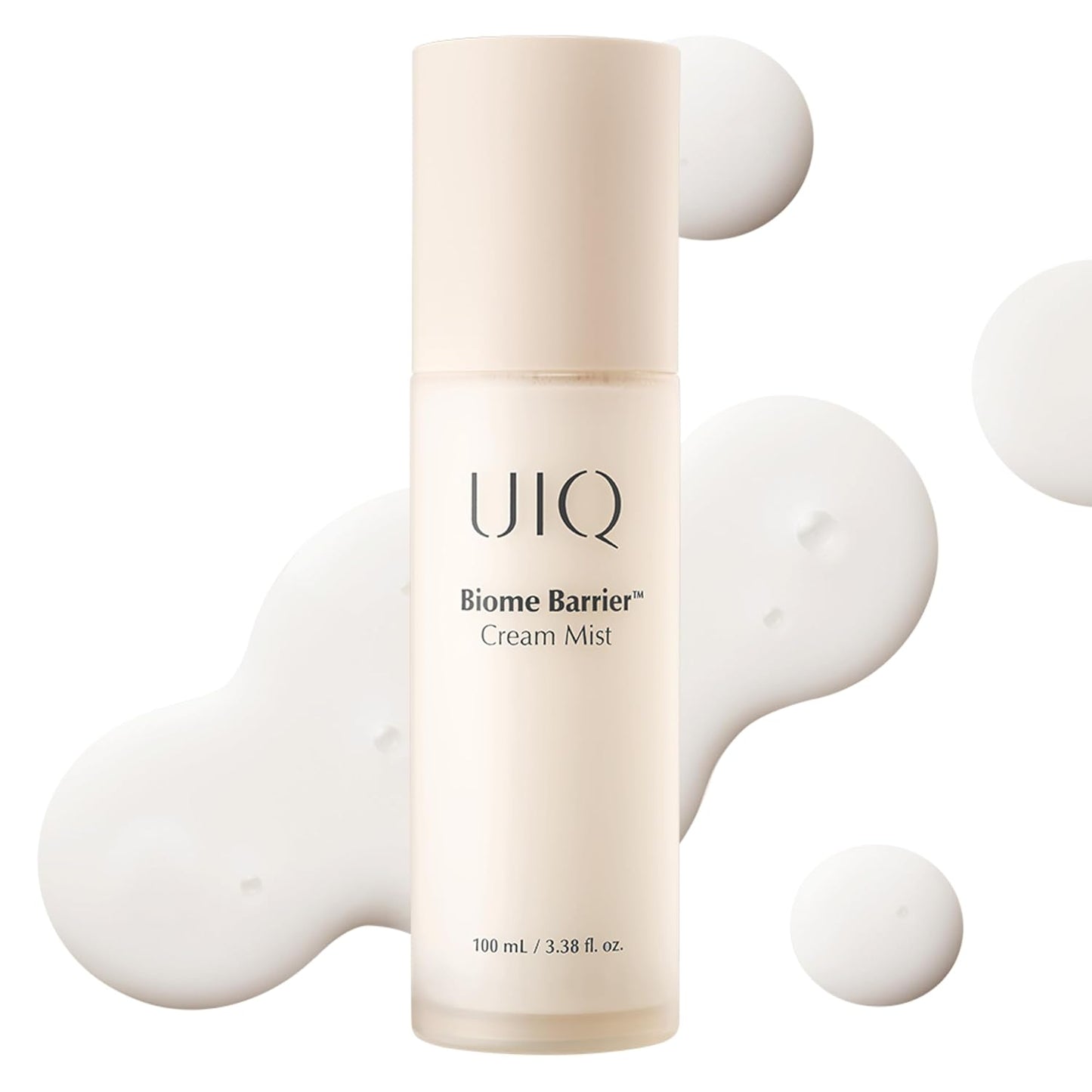 UIQ Biome Barrier Cream Mist - Facial Barrier Mist for Hydration & Skin Barrier Repair, Microbiome-Based Korean Skin Care, 3.38 fl oz