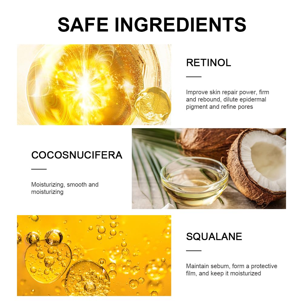 Retinol Eye Stick-Peace Out Dark Circles with this Anti-Aging Eye Cream and Brightening Balm Visible in 3-4 Weeks Reduces Fine Lines and Puffiness, Banishes Wrinkles and Dark Circles under Eye