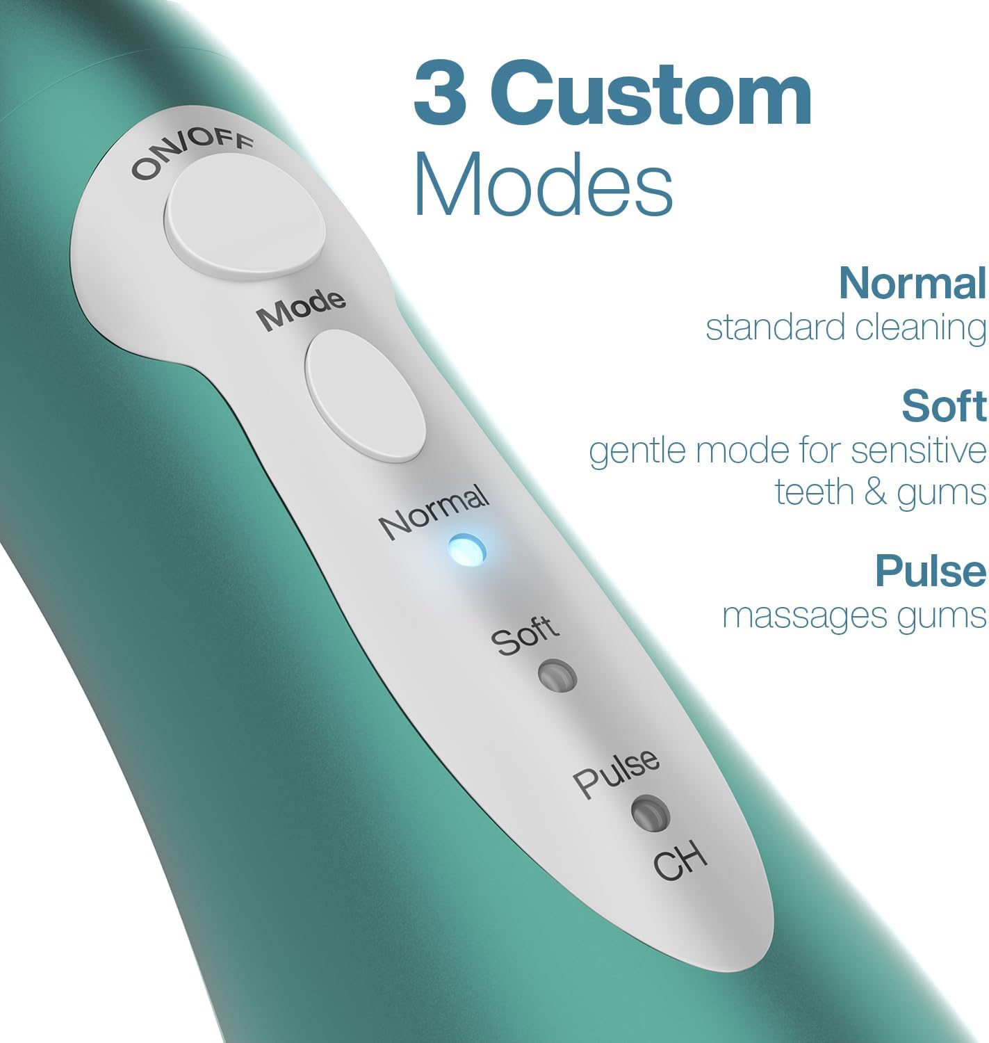 AquaSonic Water Flosser - Cordless Rechargeable Water Flossers for Teeth Cleaning - Waterproof Aqua Flosser, Portable Oral Irrigator for Dental Cleaning with 5 Jet Tips – Braces Home Travel