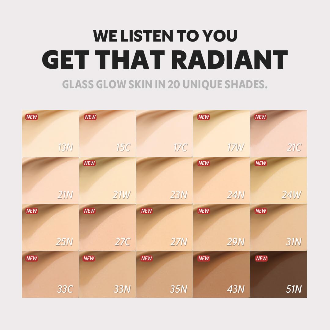 TIRTIR Mask Fit Aura Silver Cushion Foundation | Semi-glow Finish, Natural Coverage, Moisturizing, Lightweight, Korean cushion foundation (#23N Sand, Full Size, 0.63 Fl Oz)