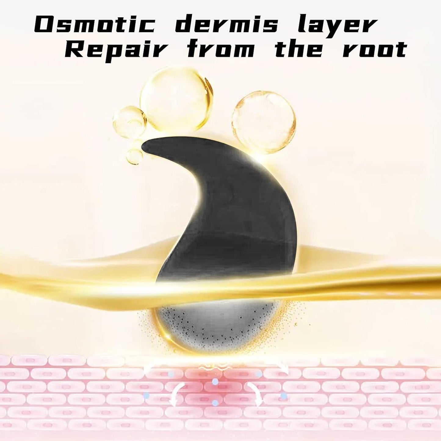 Adofect 30 Pair Under Eye Mask Collagen Eye Gel Pads Under Eye Patches for Puffiness and Dark Circle Under Eye Patches for Women and Men, Boxed-Gold