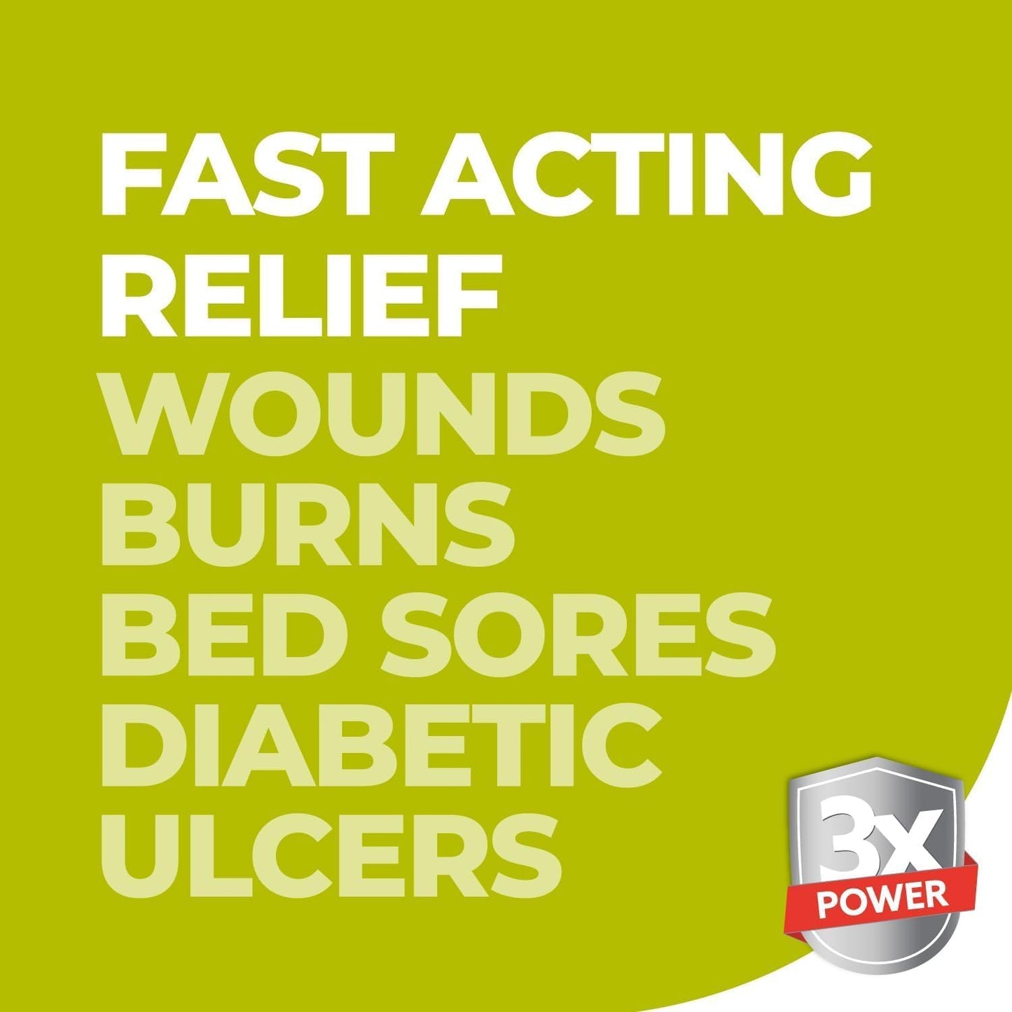 terrasil Wound Care 3X - Wound Healing Ointment, Relief from Bed Sores, Pressure Sores, Ulcers, Blisters, Cuts, Scrapes, & Burns - Hypoallergenic Approved (7 oz)