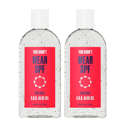 S.O.S Aloe Gel - 97% Pure Undiluted Aloe for Soothing Skin Relief