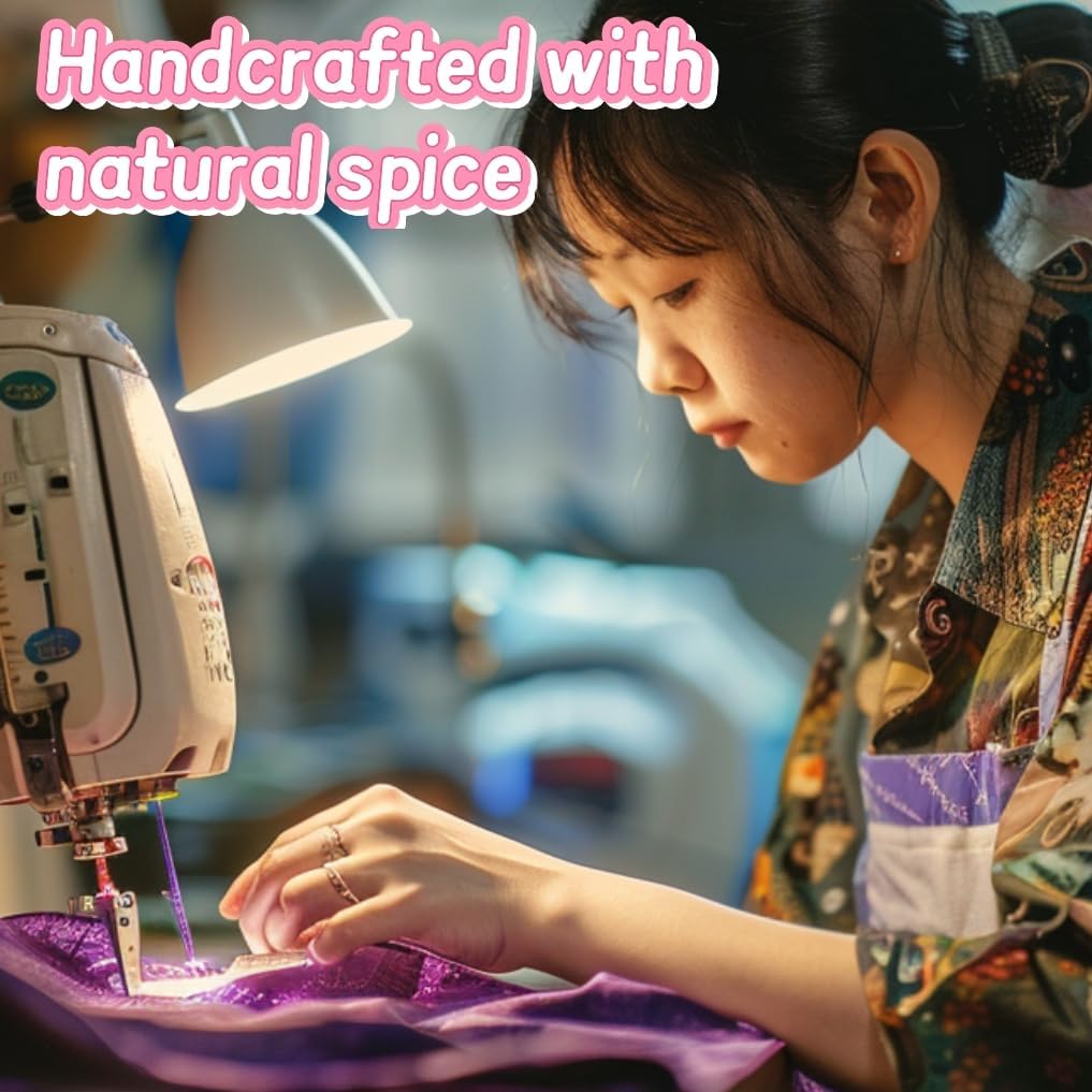 AUCUDA 4pcs Merry Christmas Sachet Bags Apple Cinnamon Scented for Drawers and Closets, Potpourri Packets for Women Outfit, Winter Red Fragrance Pillow for Bedroom Indoor, Fresheners for Wedding