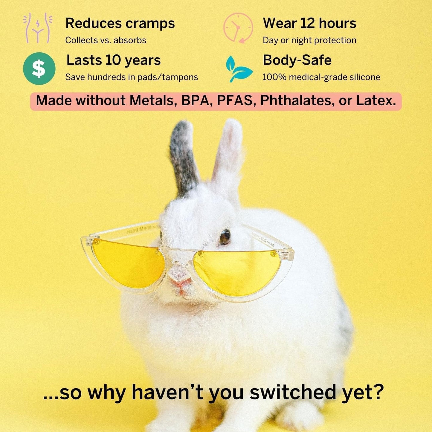 The Pixie Cup - Soft, Safe, Reusable Menstrual Cup – 100% Medical-Grade Silicone Period Cup - Buy One We Give One (Small)