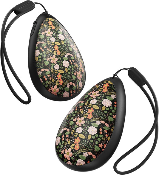 OCOOPA Women Rechargeable Hand Warmers 2 Pack, Portable, Stylish, Diamond-Shape Magnetic Electric Handwarmer, Reusable Pocket Heater, 2025 Tech Gifts for Christmas, Raynaud, Hiking, Camping, UT4 Rare